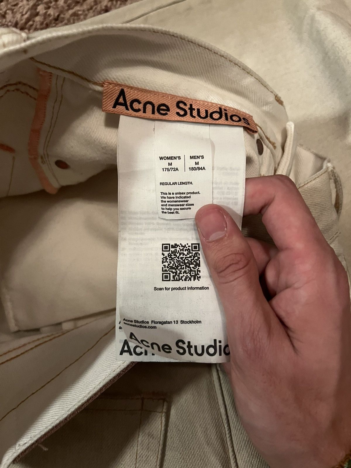 Acne Studios ACNE STUDIOS 1981 Loose Fit Jeans Size US 30 / EU 46 - 6 Thumbnail