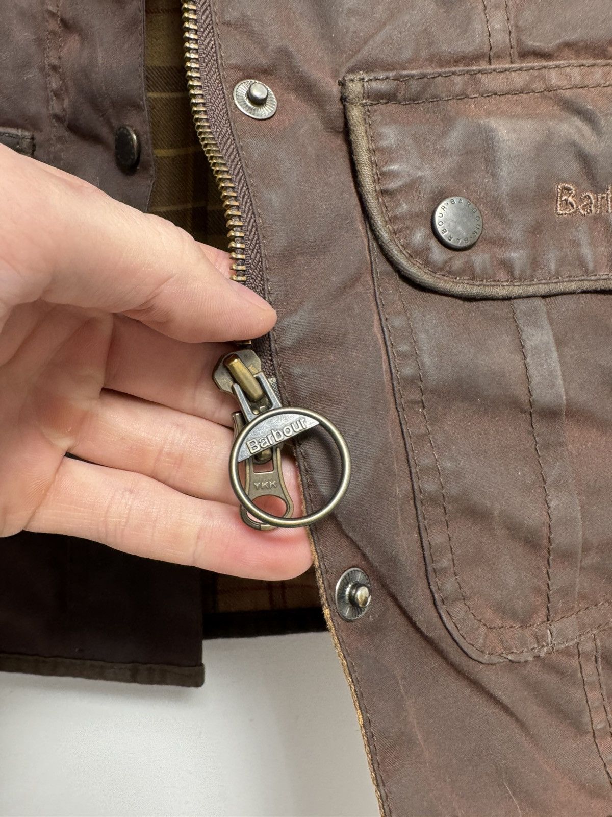 Barbour Barbour Vintage Waxed Y2K style brown Size S / US 4 / IT 40 - 11 Thumbnail