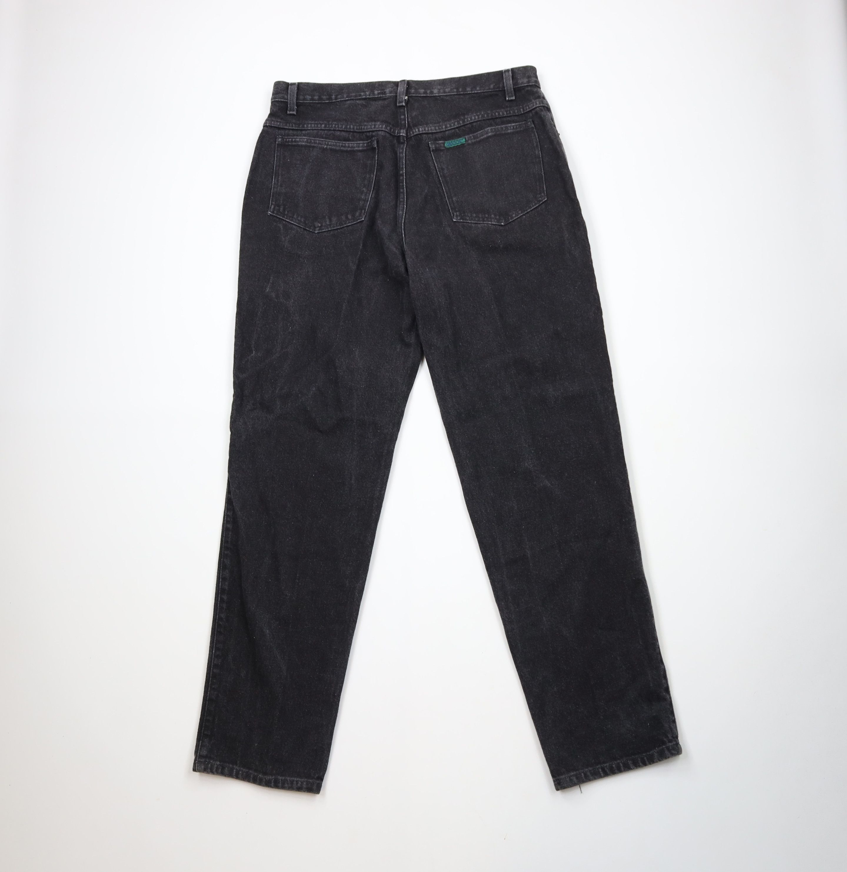 Vintage Vintage 90s Streetwear Relaxed Tapered Leg Denim Jeans Black Size US 36 / EU 52 - 9 Thumbnail