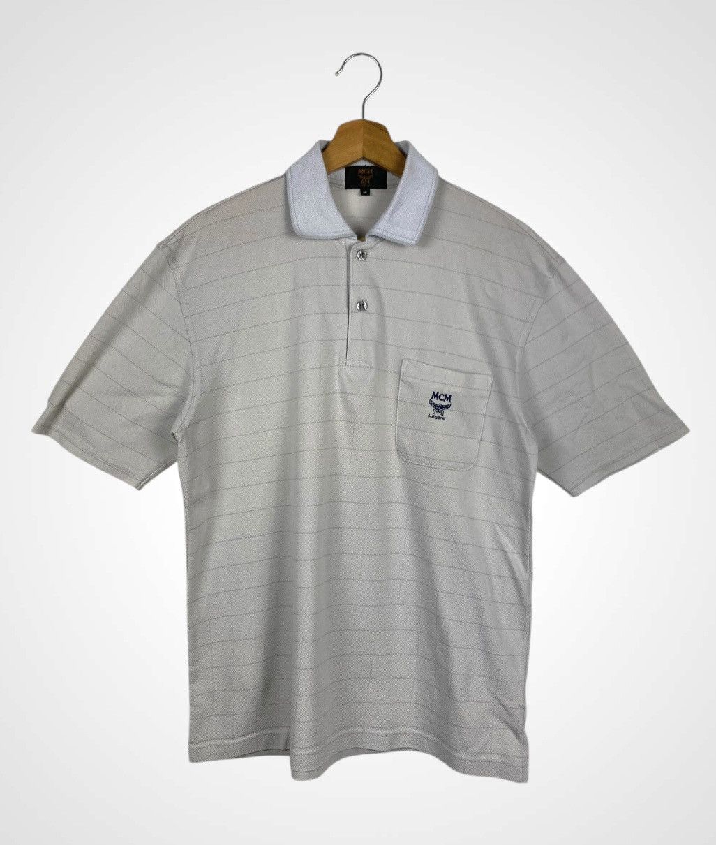 MCM Rare Vintage 90s MCM Legere Polo Shirt Size US M / EU 48-50 / 2 - 1 Thumbnail
