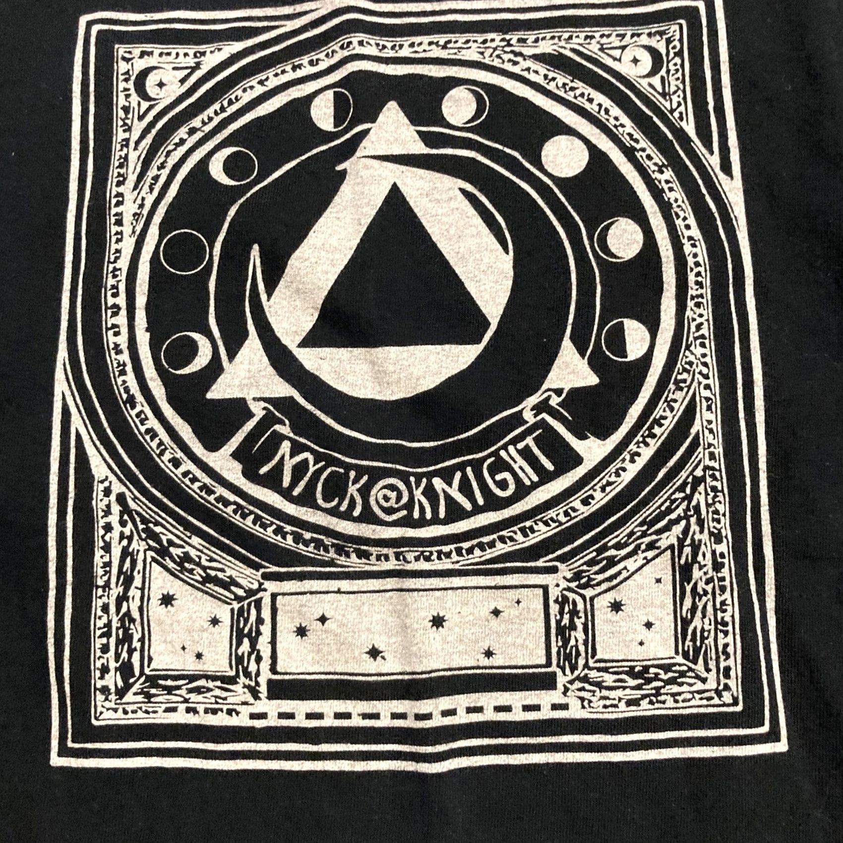 Gildan RARE Nyck @ Knight 2017 Album Black T Shirt Size Large Pro Era Label Gildan Regular Men Short Sleeve T-Shirt Hip Hop Size US L / EU 52-54 / 3 - 2 Thumbnail