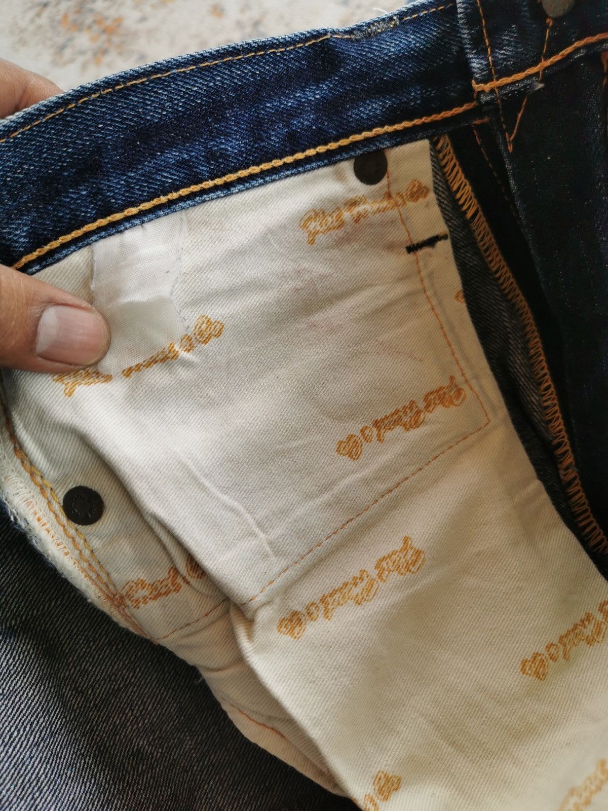 The Flat Head The Flat Head Selvedge Denim Size US 29 - 15 Thumbnail