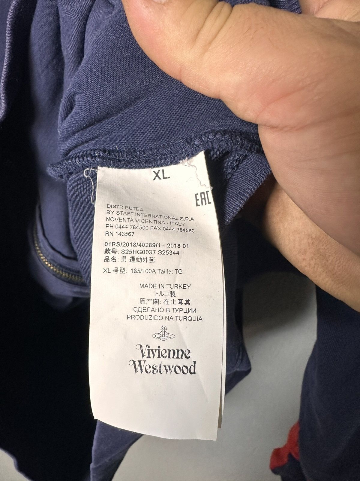 Vivienne Westwood Vivienne Westwood Zip up Hoodie Size US XL / EU 56 / 4 - 8 Thumbnail