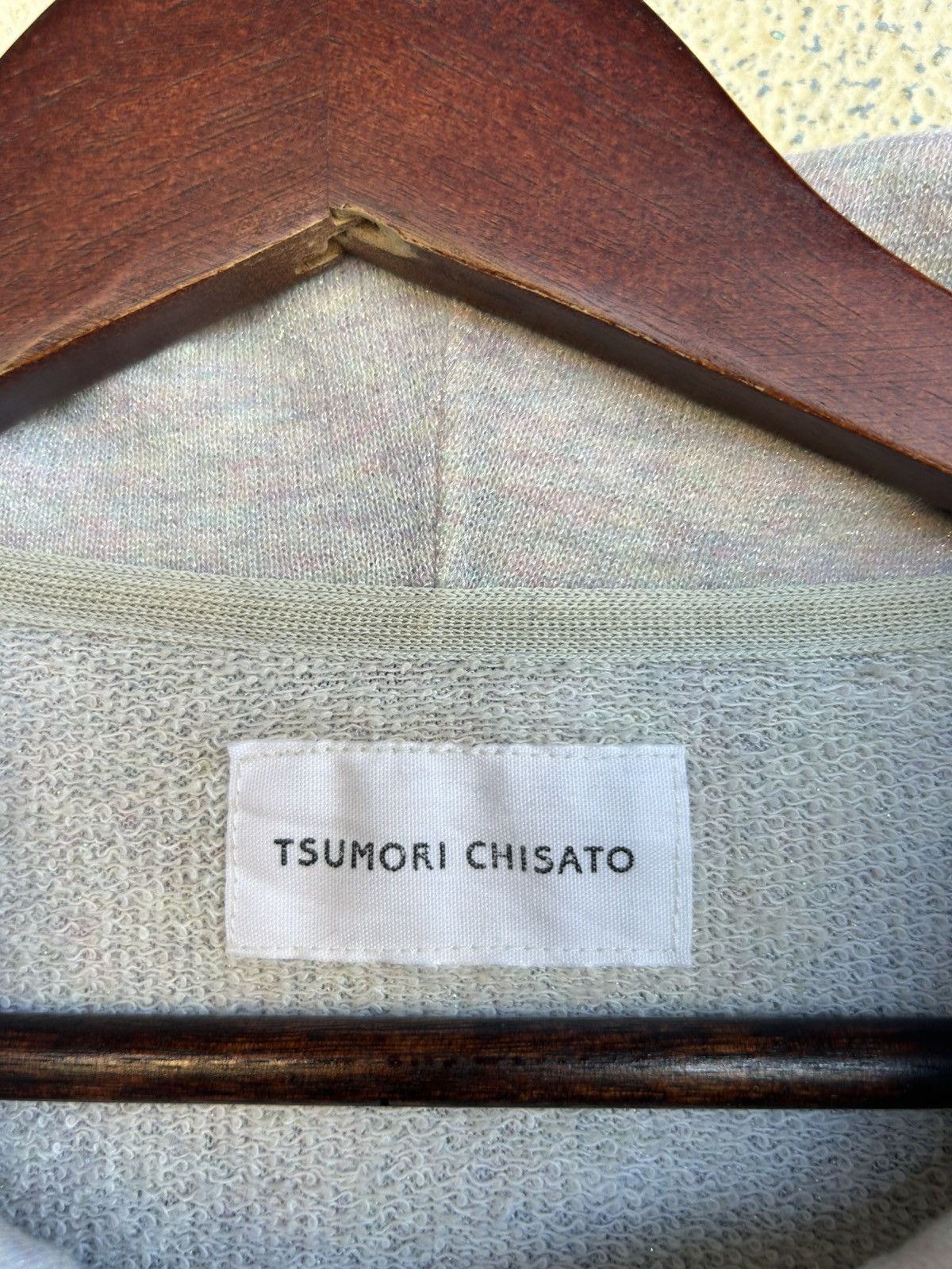 Tsumori Chisato Shimmery Hoodie With Mini Embroidered Skull Patch Size XS / US 0-2 / IT 36-38 - 9 Thumbnail