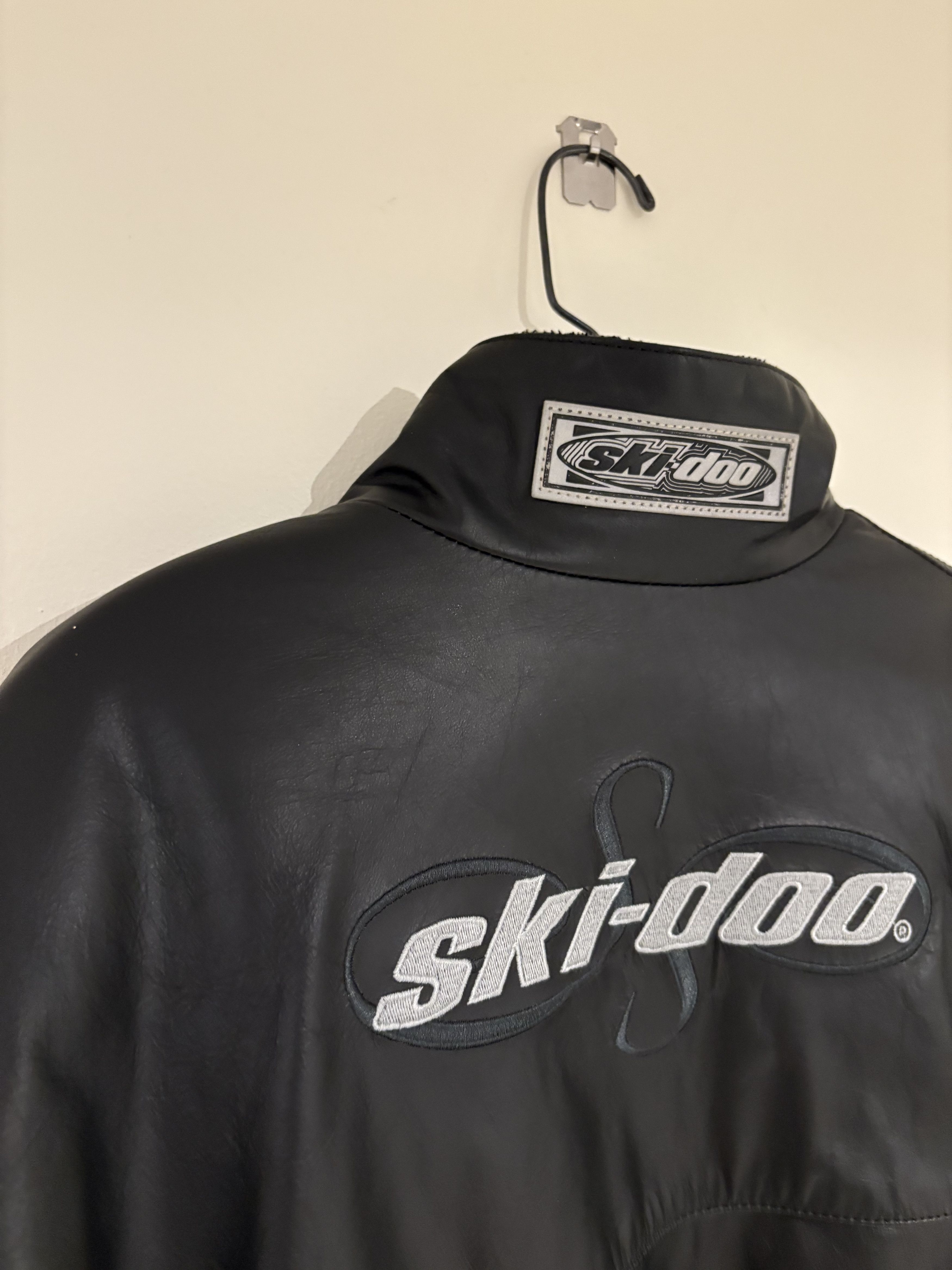 Vintage Sno Gear Ski-Doo Y2K Leather Jacket