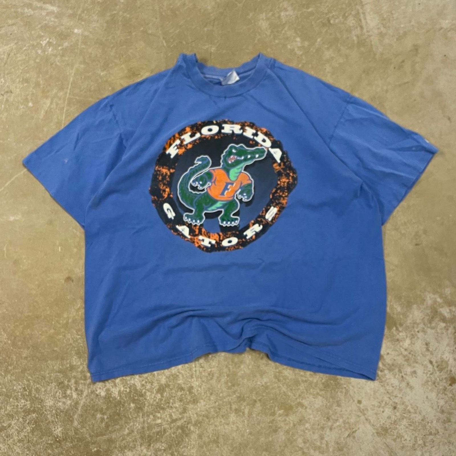 Hanes 90s single stitch Florida Gators blue cotton t-shirt Size XL Size US XL / EU 56 / 4 - 1 Thumbnail