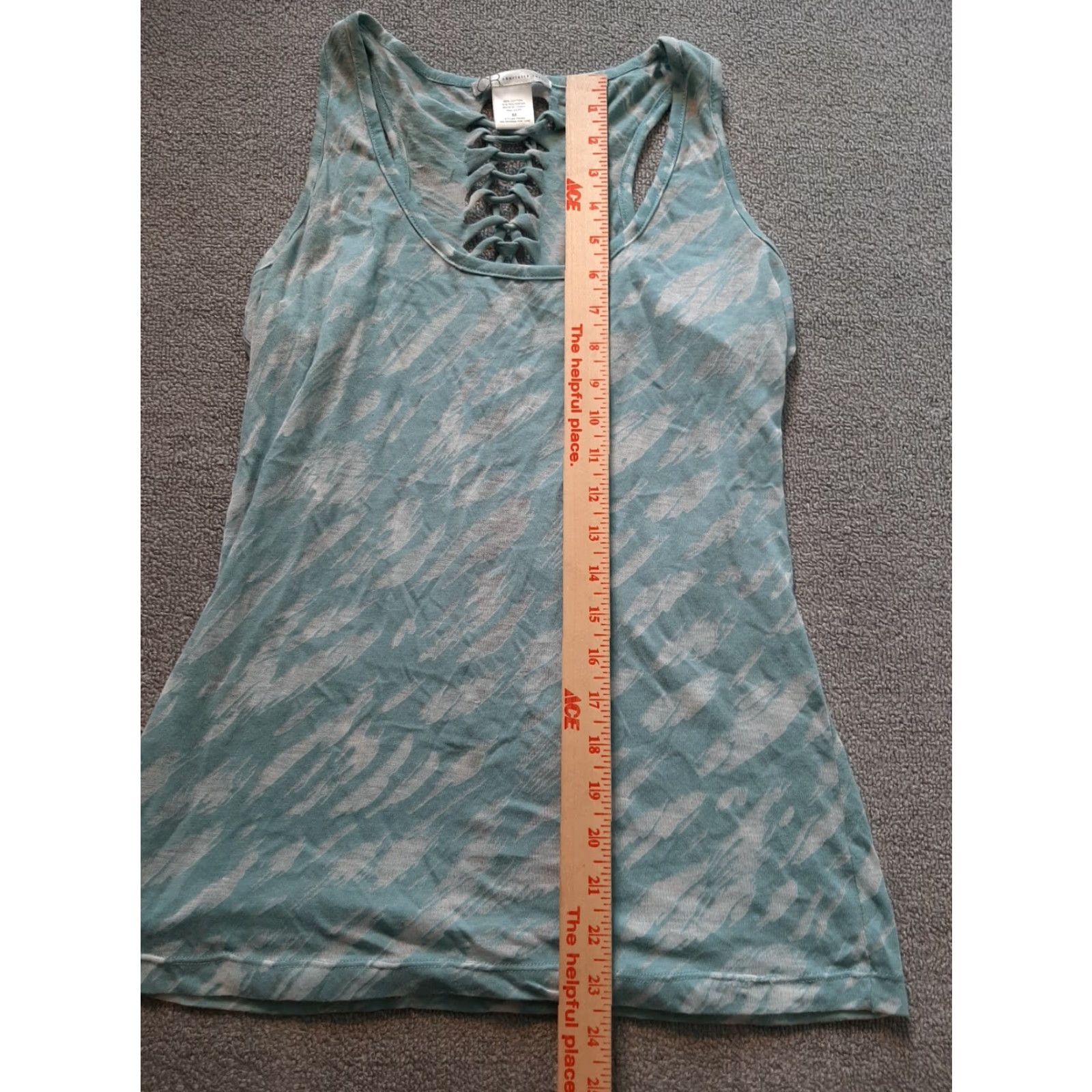 Vintage CHARLOTTE RUSSE Sleeveless Top Shirt Womens Medium M Blue Size M / US 6-8 / IT 42-44 - 2 Thumbnail