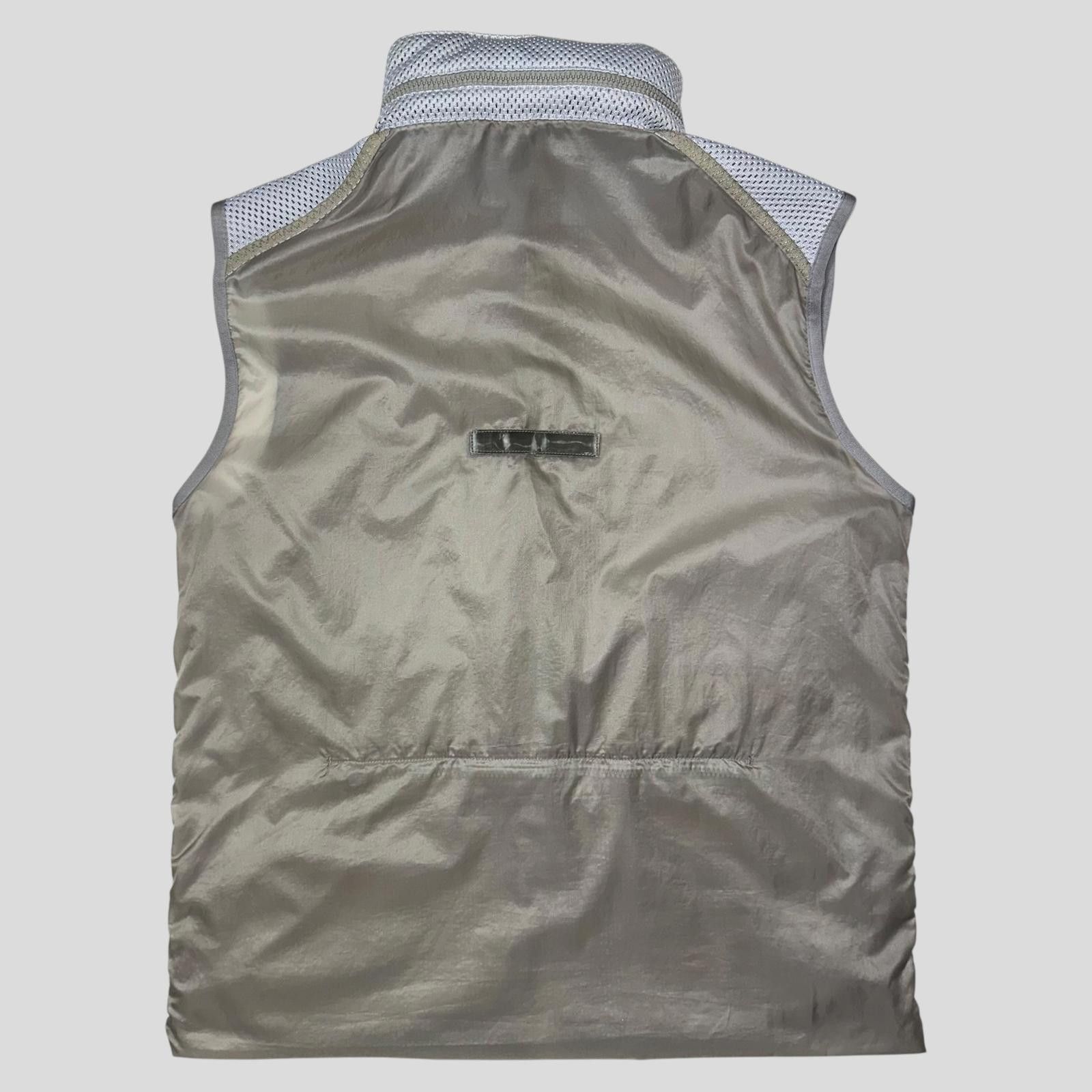 Prada Prada Sport SS00 Gel Seam Convertible Mesh Gilet - IT48 Size US M / EU 48-50 / 2 - 6 Thumbnail