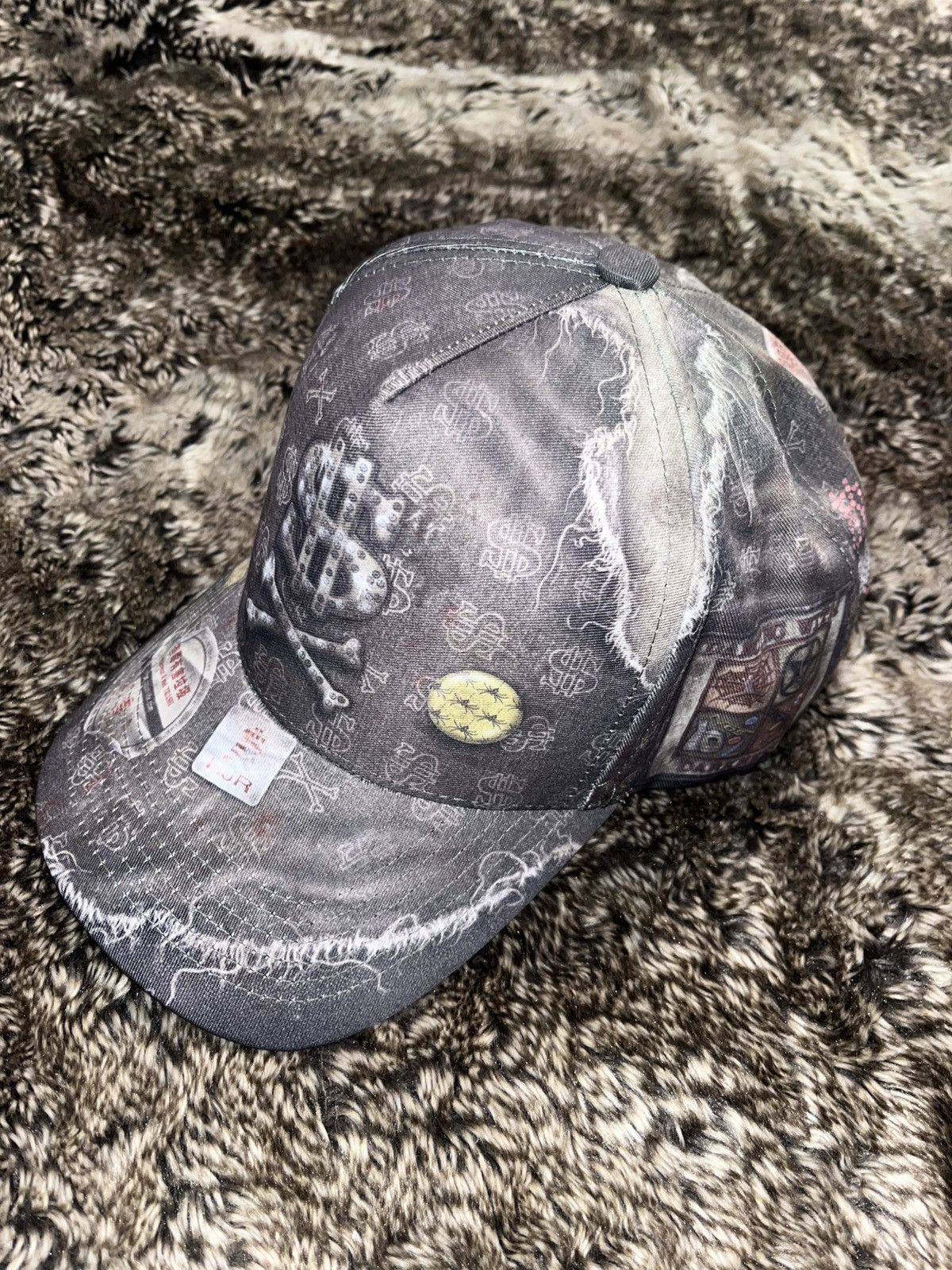 Other Rare HJR Digital Crossbones Hat Size ONE SIZE - 2 Thumbnail