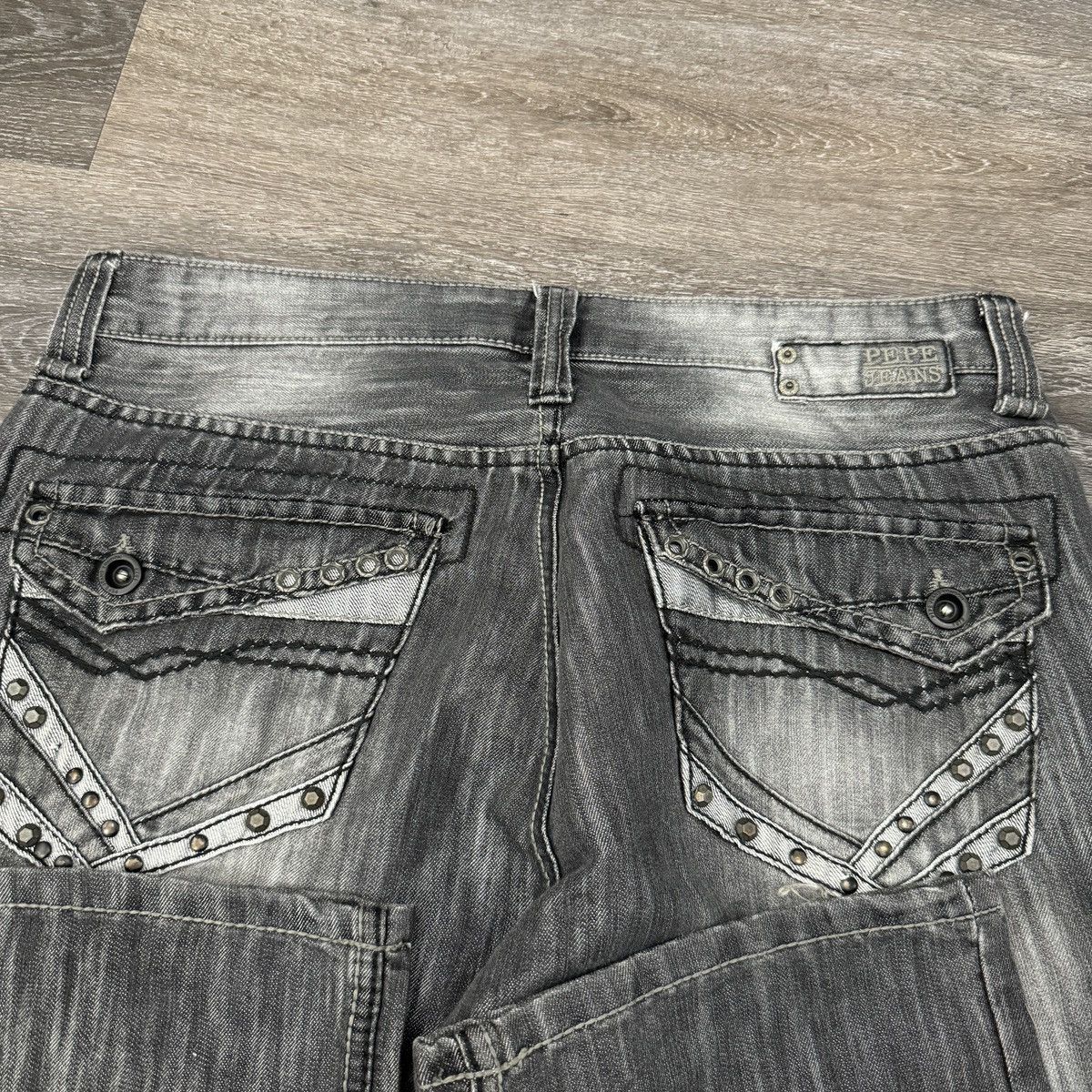 JNCO × Southpole × Vintage Vintage Y2K Pepe baggy wide leg cybergoth Southpole style Size US 36 / EU 52 - 3 Thumbnail