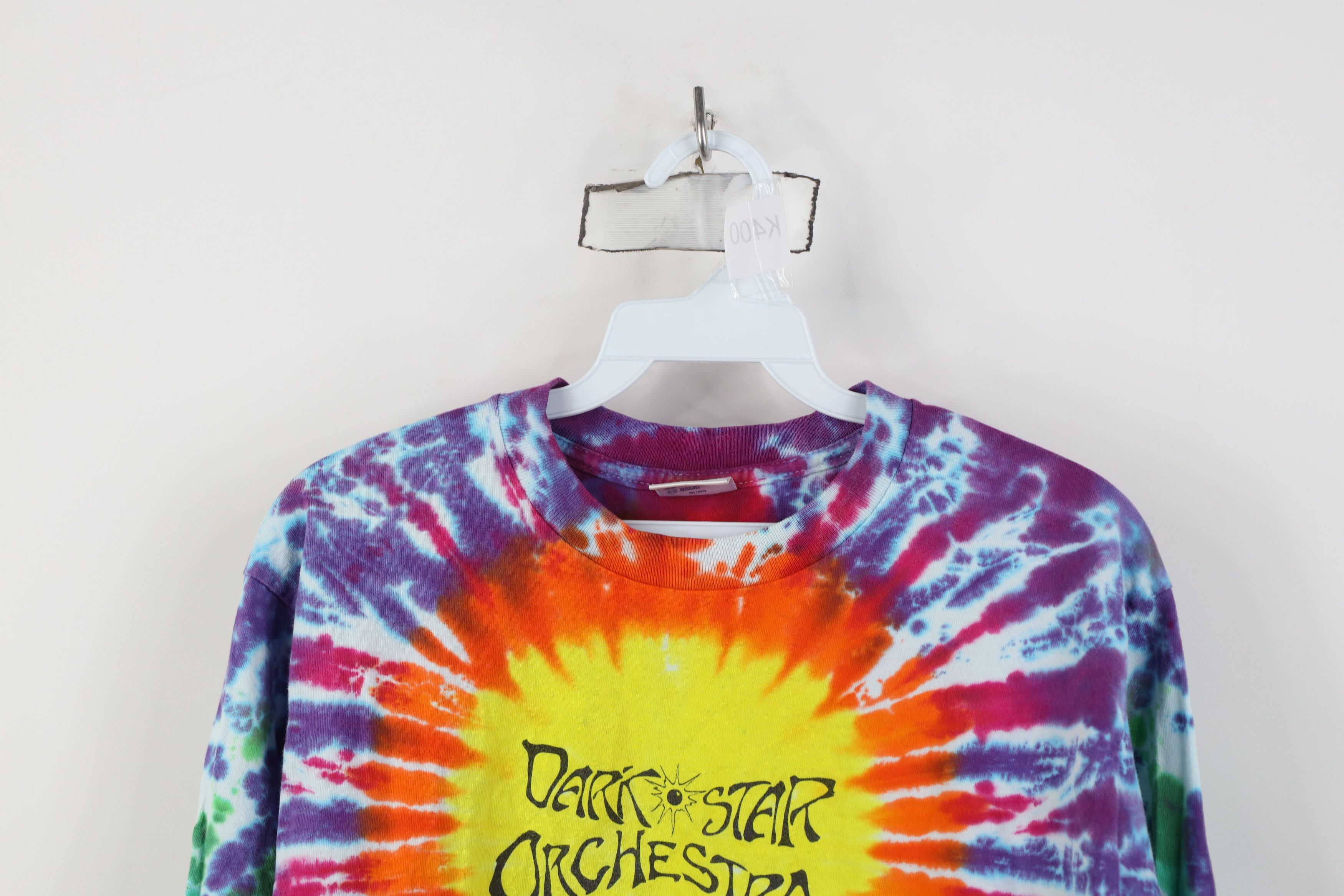 Vintage Vintage 90s Y2K Dark Star Orchestra Band Long Sleeve T-Shirt Size M / US 6-8 / IT 42-44 - 2 Thumbnail