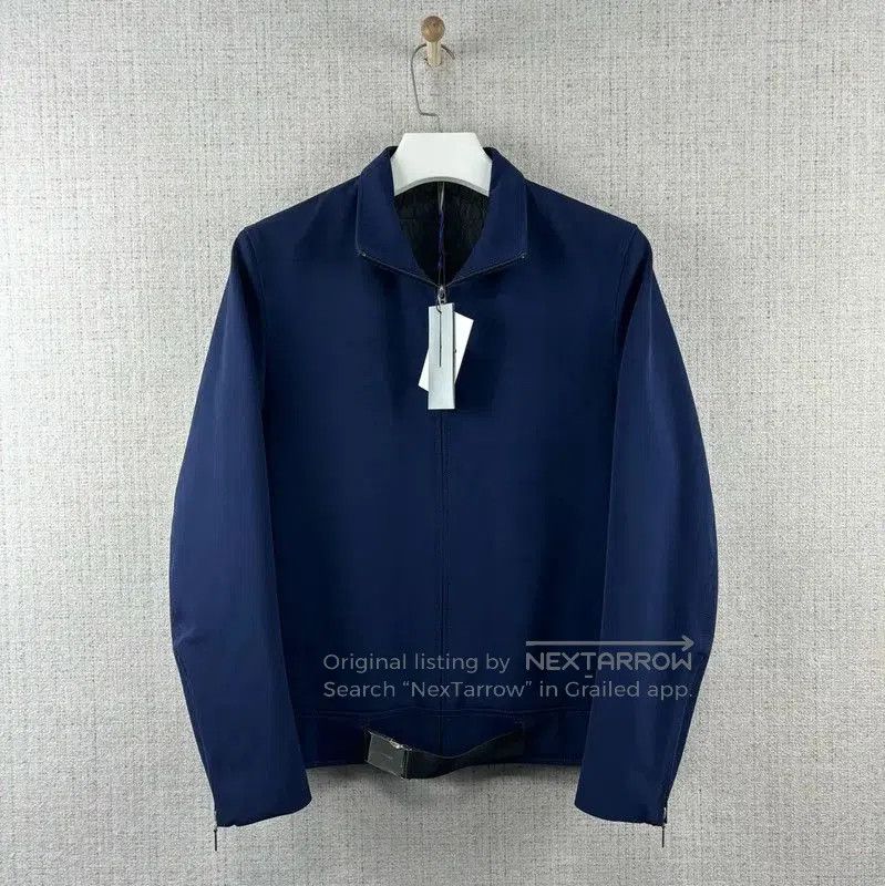 Dior Dior Men's Navy Wool Striped Jacket . Size US S / EU 44-46 / 1 - 1 Thumbnail