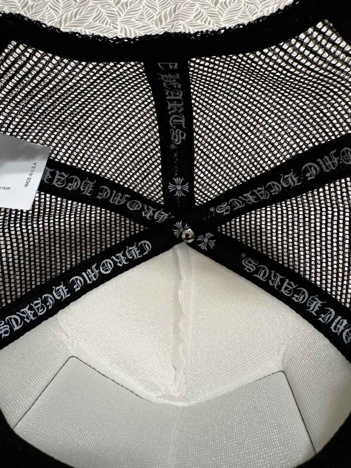 Chrome Hearts Chrome Hearts Hollywood USA FUCK Hat Size ONE SIZE - 6 Thumbnail