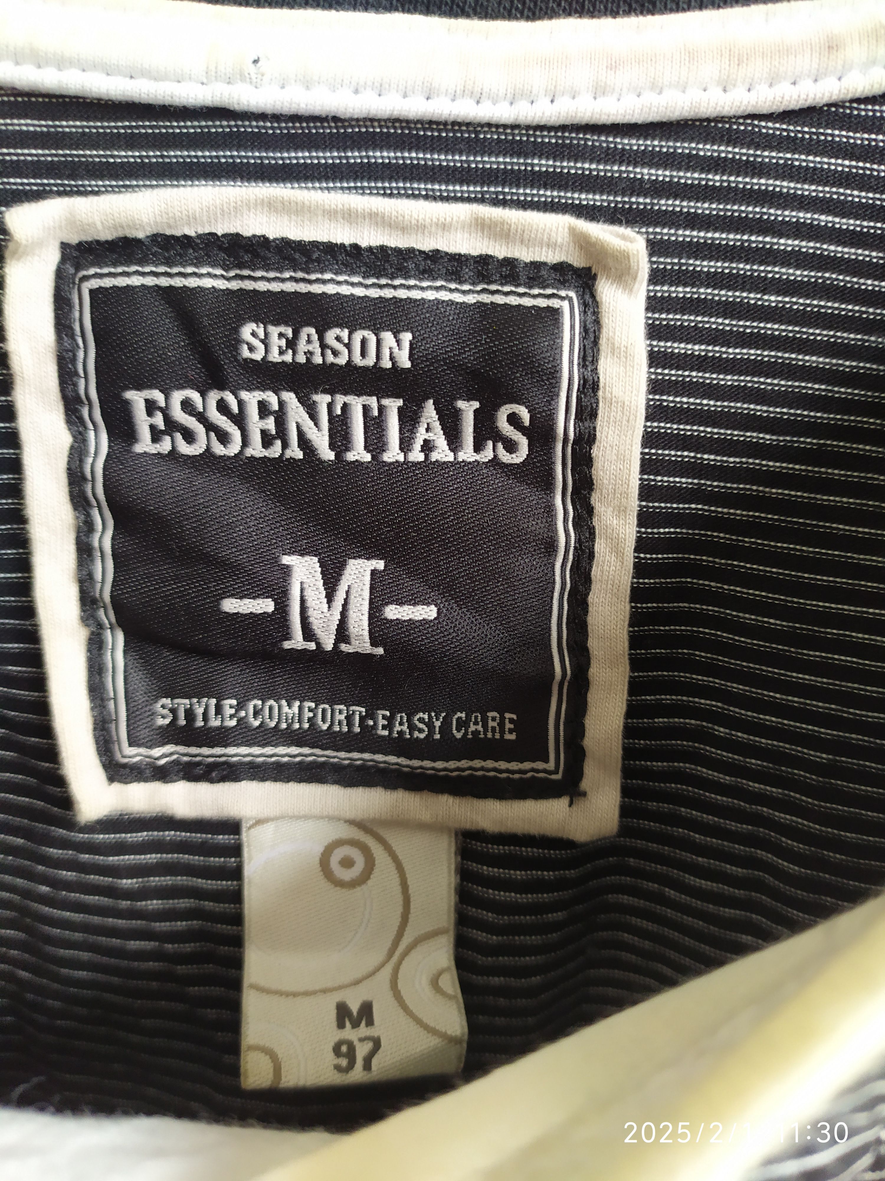 Essentials × Japanese Brand Essentials stripe Double Layer Longsleeve Shirt Size US M / EU 48-50 / 2 - 6 Thumbnail