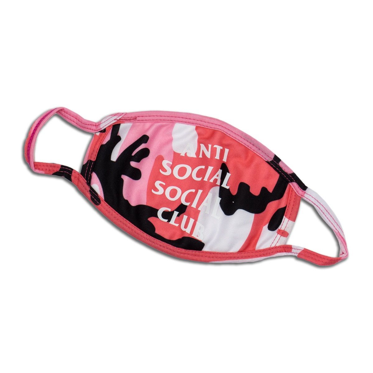 Anti Social Social Club New Anti Social Social Club Logo Face Mask Pink Camo ASSP110 Size ONE SIZE - 1 Thumbnail