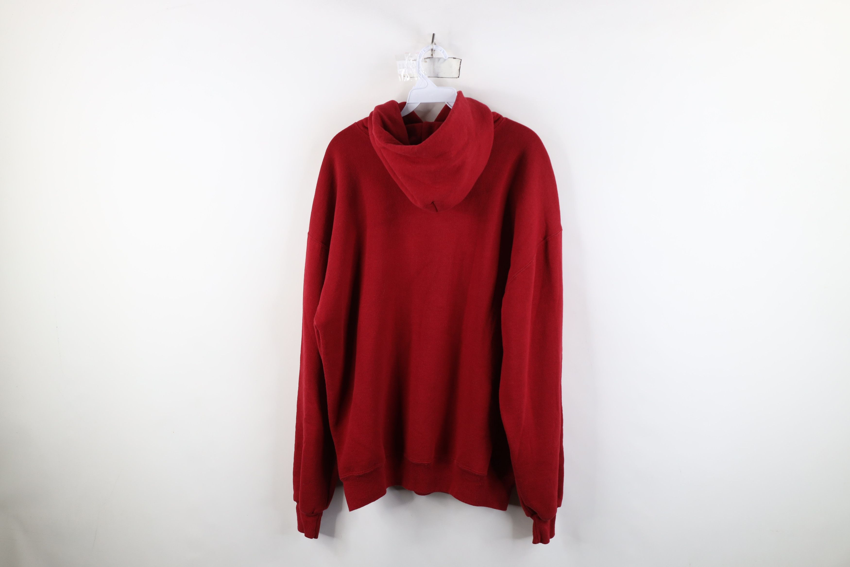 Russell Athletic Vintage 90s Russell Athletic Marching Band Hoodie Red USA Size US XL / EU 56 / 4 - 12 Thumbnail