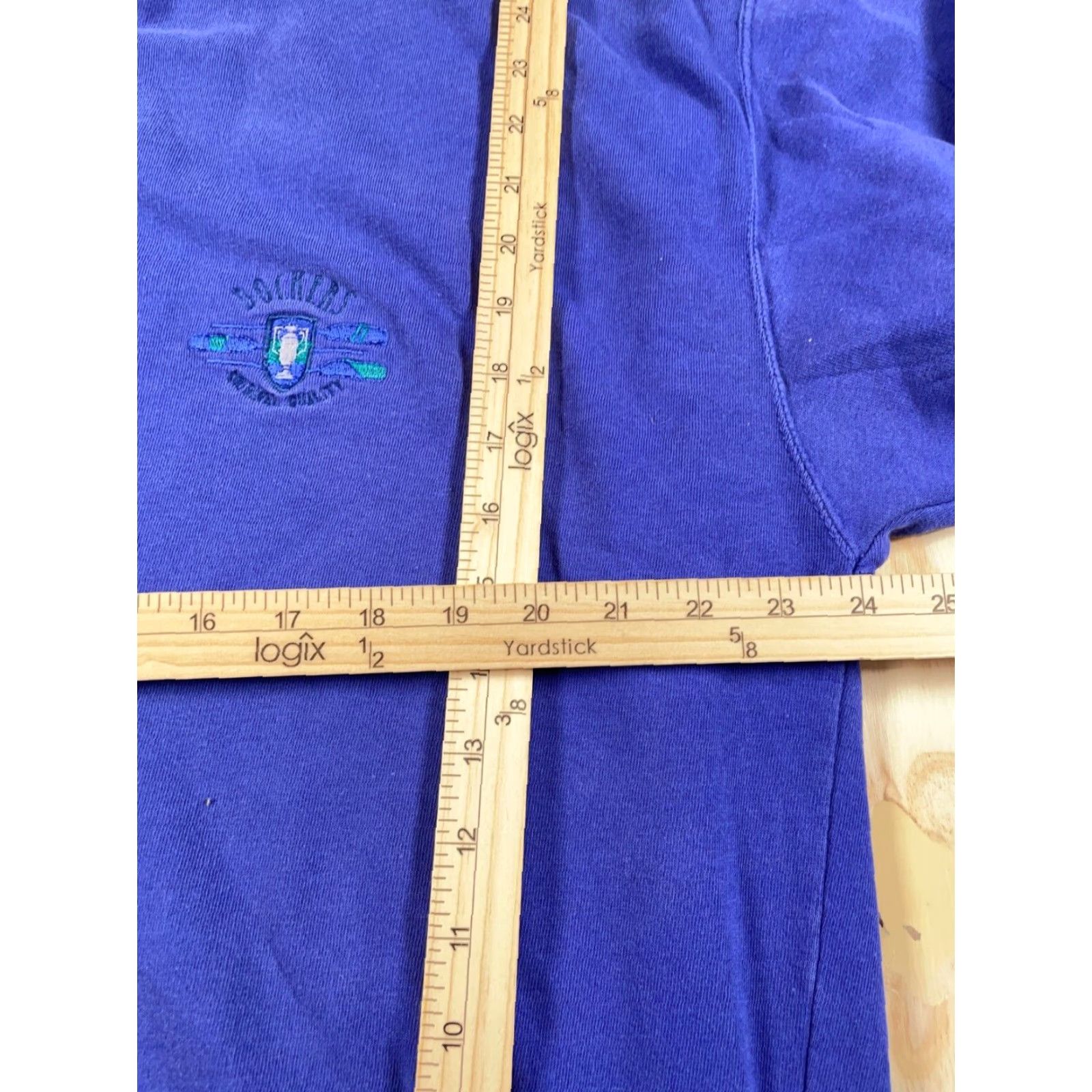 Dockers VINTAGE Dockers x Levi's Sweatshirt Shirt Adult Large Blue Crewneck Oversized 90s Preppy Embroidered Mens Size US L / EU 52-54 / 3 - 7 Thumbnail