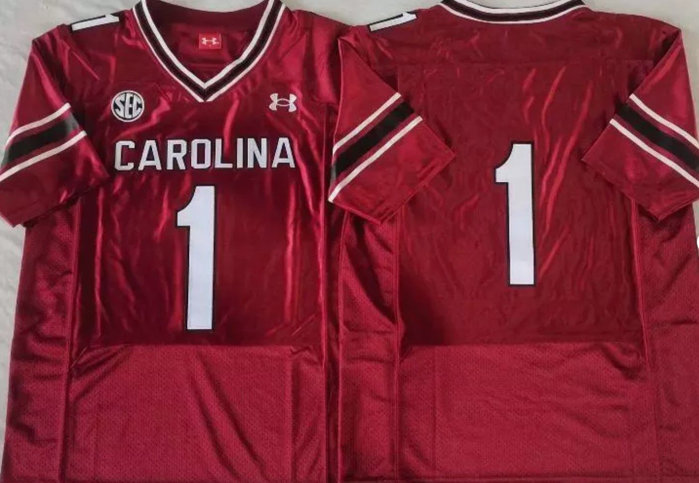 Other South Carolina Gamecock Red #1 Jersey Size US XL / EU 56 / 4 - 2 Thumbnail
