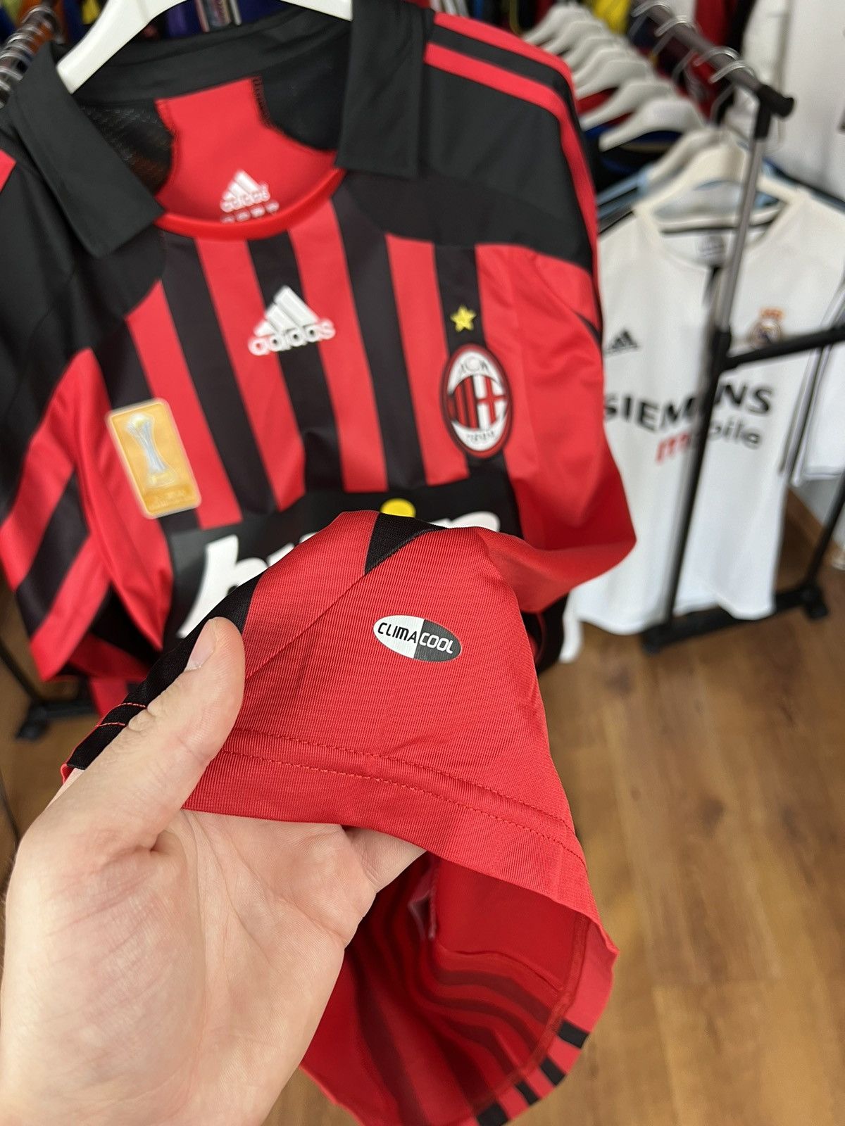 Adidas Jersey Adidas Milan 2007/08 Kaká #8 Size US L / EU 52-54 / 3 - 11 Thumbnail