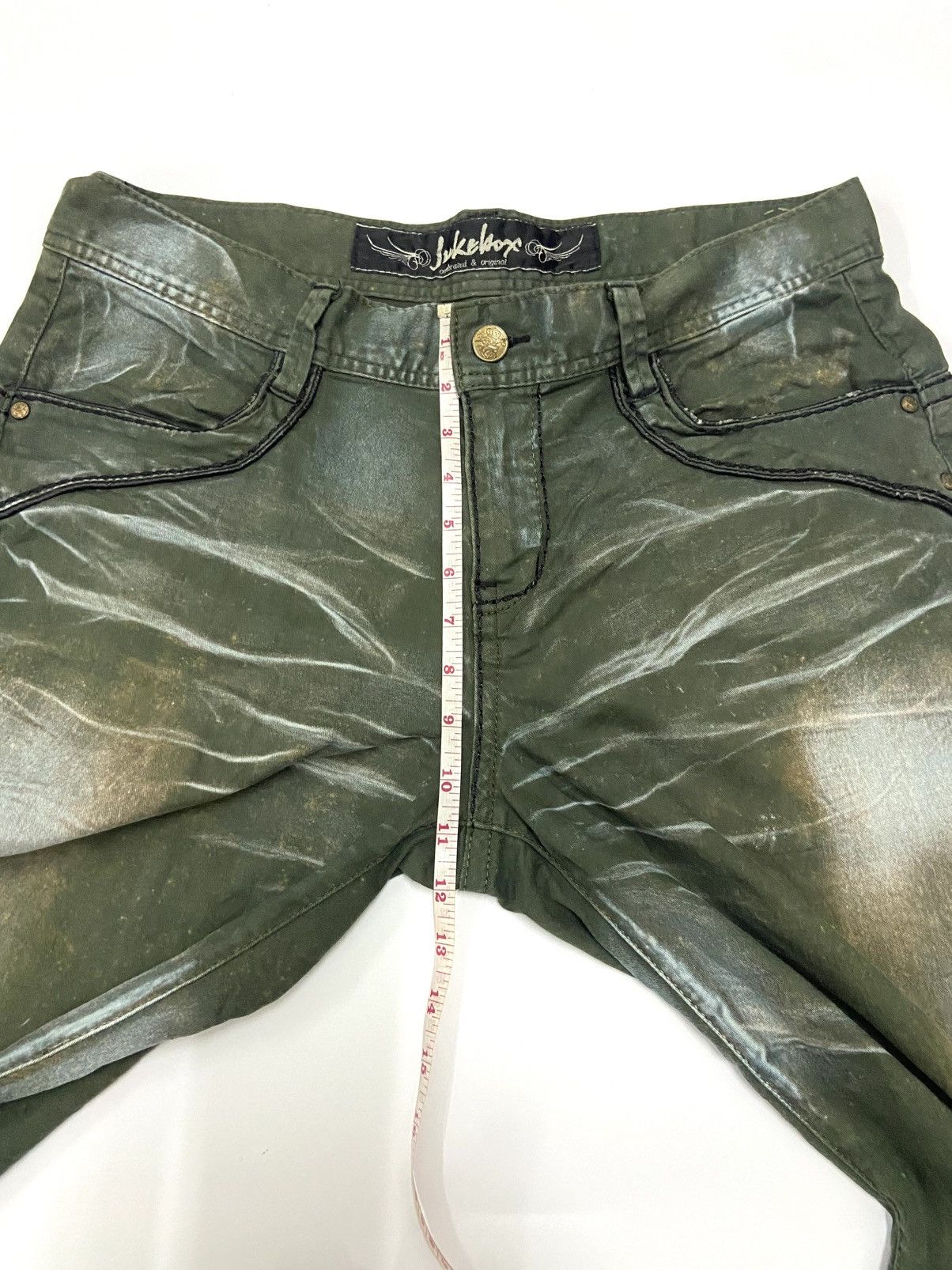 Japanese Brand JUKEBOX 3 QUARTER PANTS Size US 34 / EU 50 - 4 Thumbnail