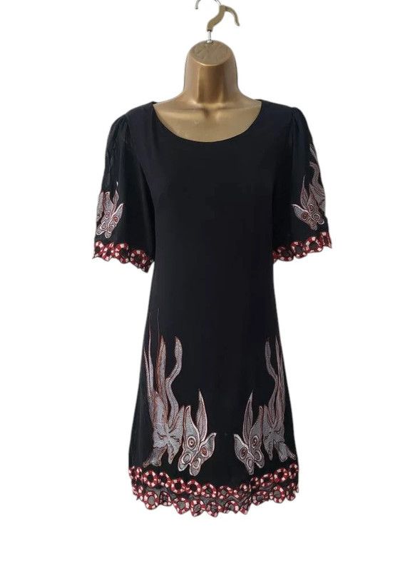 Roberto Cavalli Roberto Cavalli silk dress 8/10 Size S / US 4 / IT 40 - 1 Thumbnail