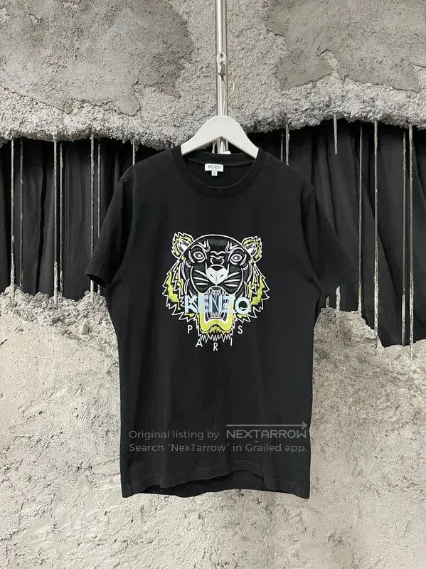 Kenzo KENZO Black Summer Cotton T-Shirt for Women . Size S / US 4 / IT 40 - 1 Thumbnail