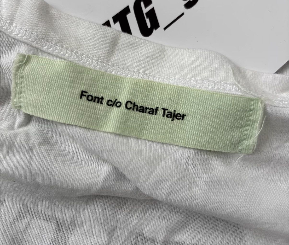 Off-White Off‑White White Portrait Short Sleeve Tee Size XS / US 0-2 / IT 36-38 - 5 Thumbnail