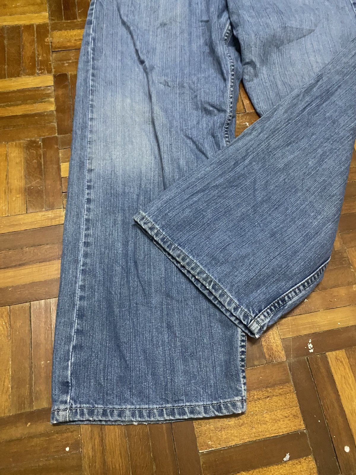 Japanese Brand Baggy Jean Silver Tad Size US 31 - 3 Thumbnail