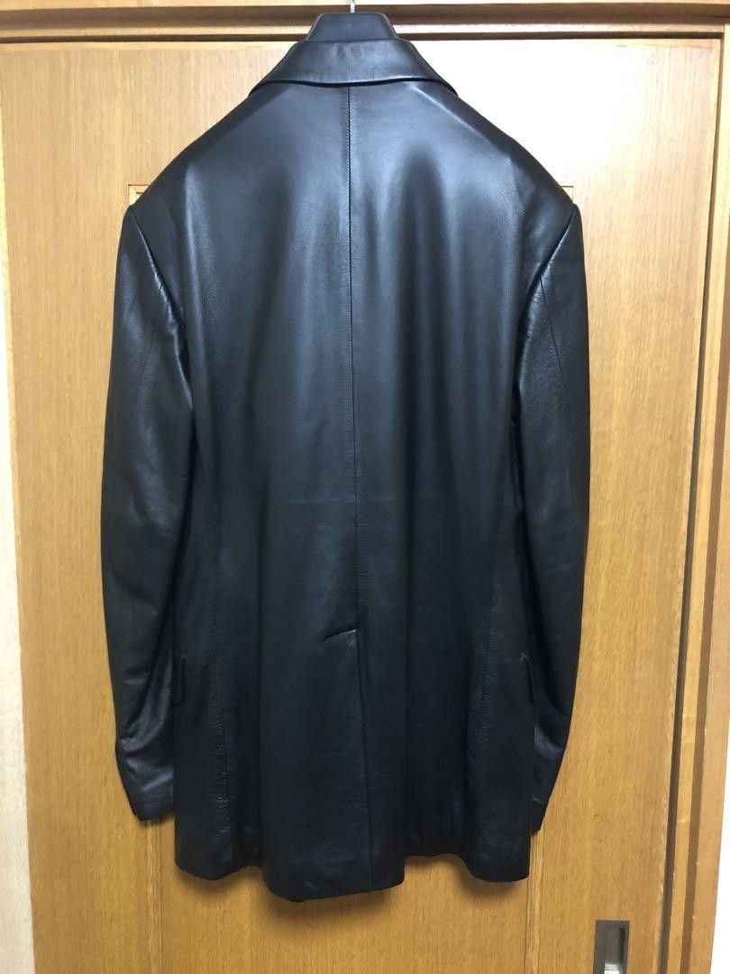 Yohji Yamamoto POUR HOMME 03aw Pimp era archive leather jacket Size US L / EU 52-54 / 3 - 2 Thumbnail