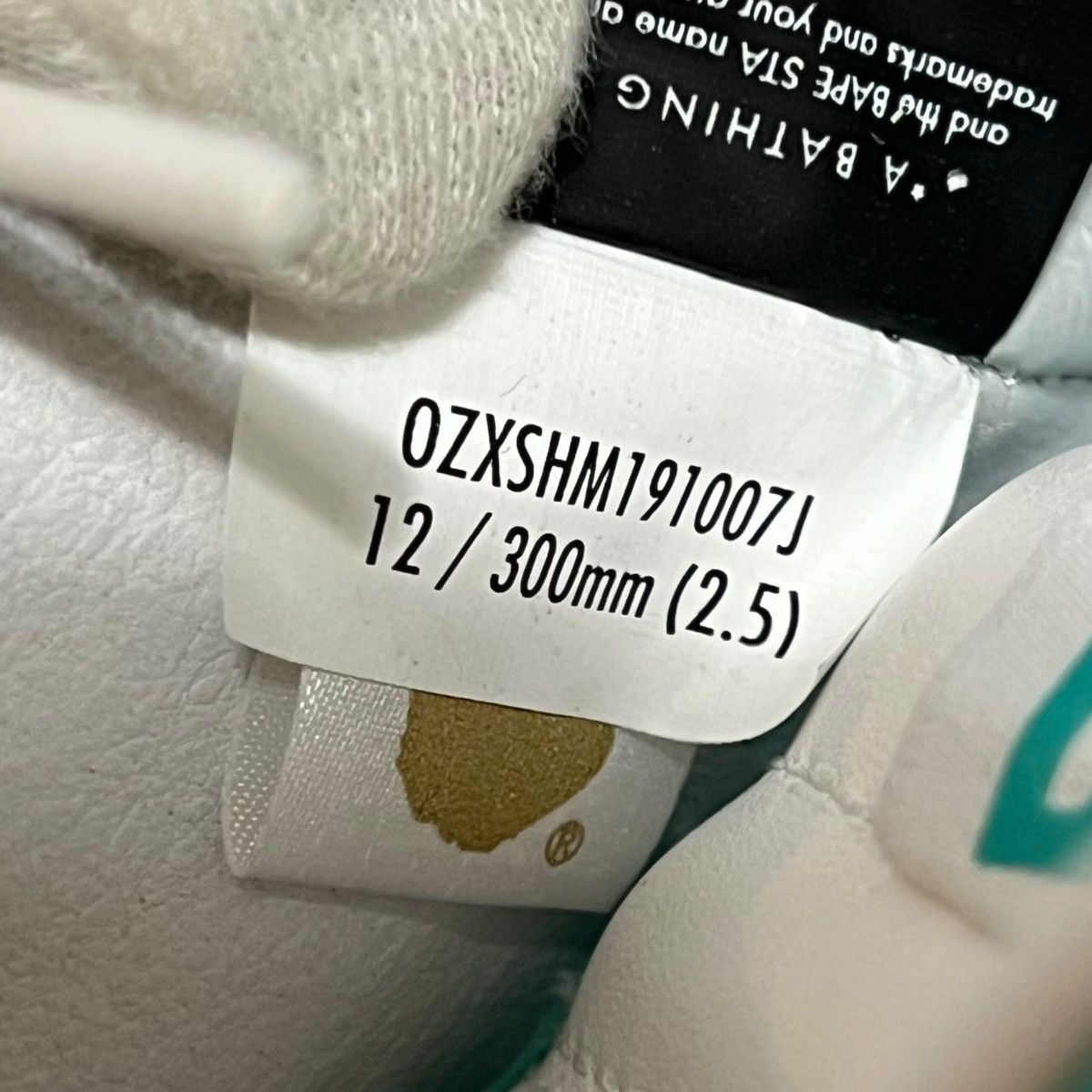 Bape A BATHING APE BAPE STA Tiffany Blue AF1 Size US 12 / EU 45 - 10 Thumbnail