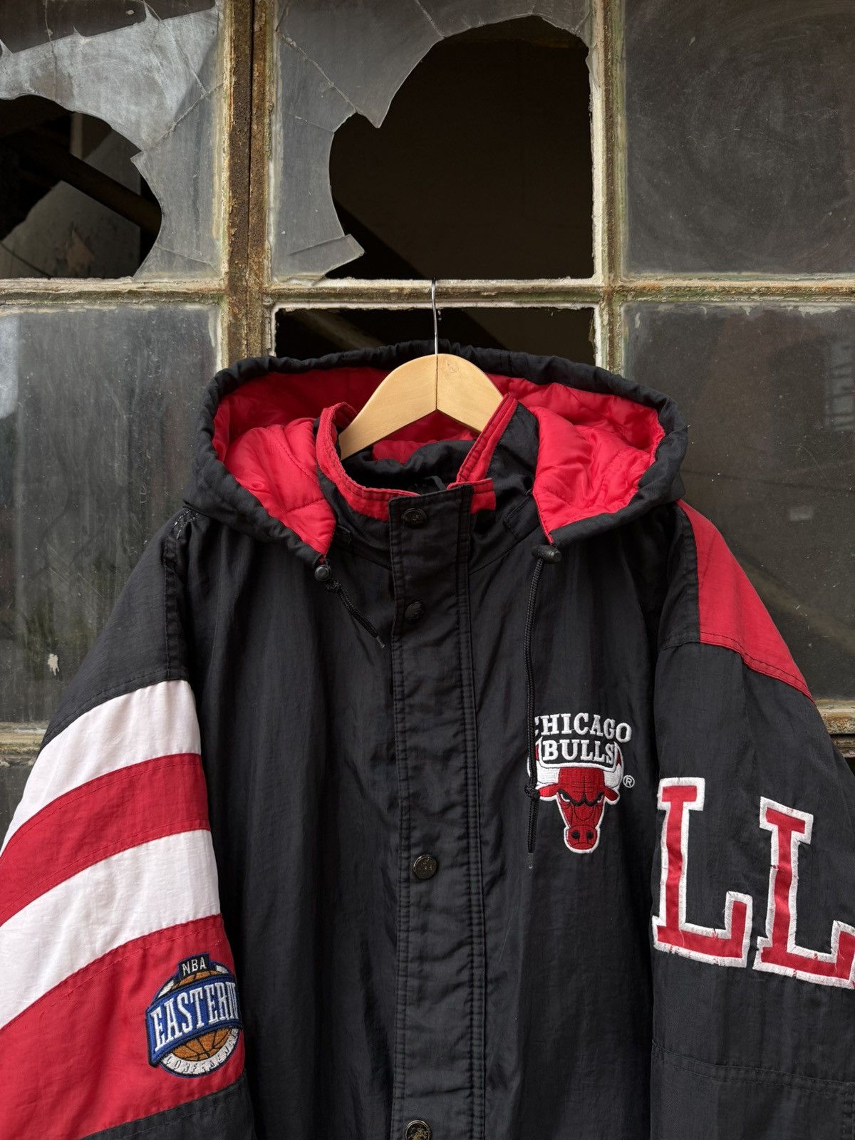 Starter 90’s Starter Chocago Bull Jacket nba usa streetwear vintage Size US XL / EU 56 / 4 - 3 Thumbnail