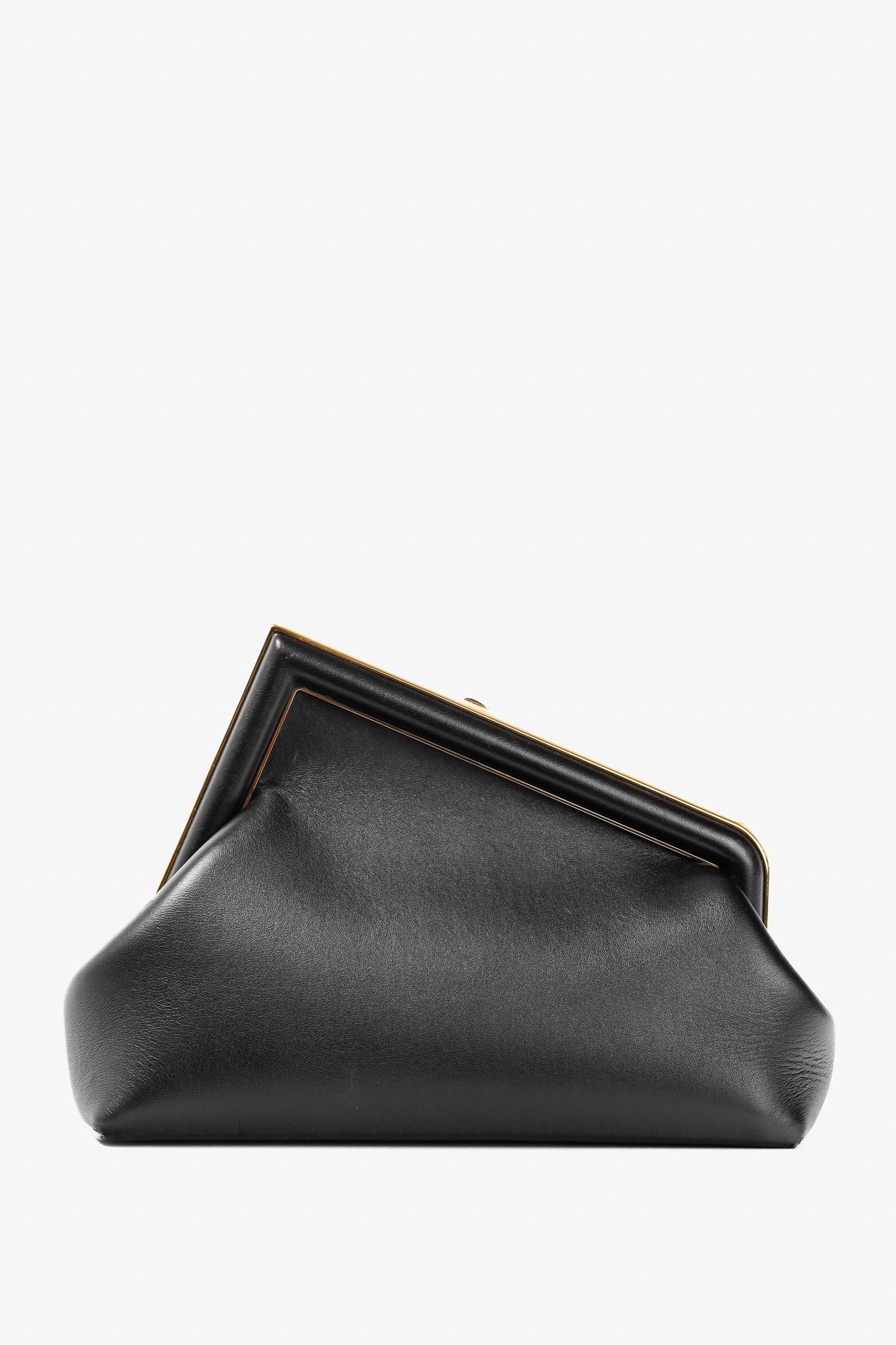 Fendi Fendi First Small Black Nappa Leather Bag Size ONE SIZE - 4 Thumbnail