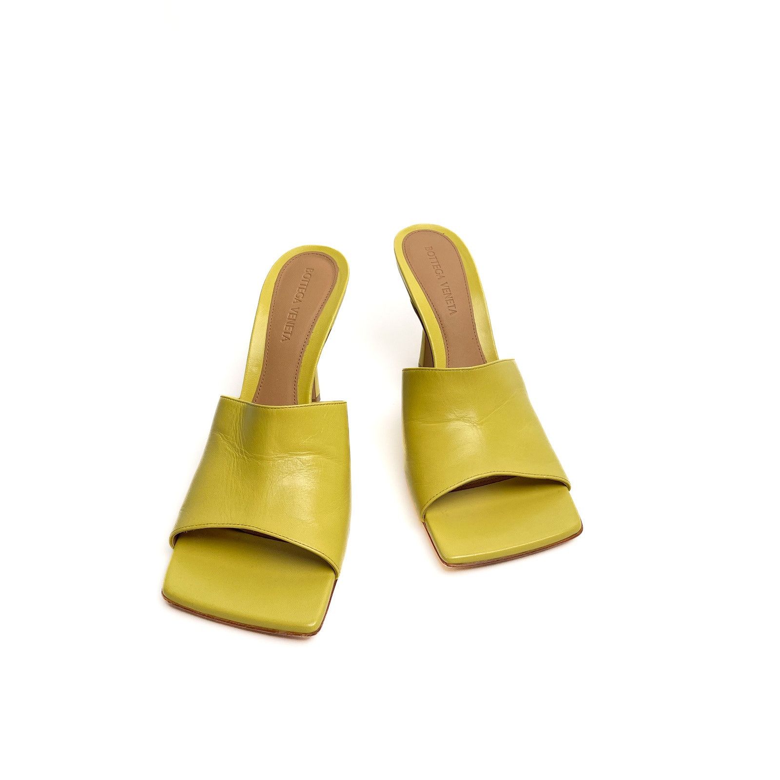 Bottega Veneta Yellow Sandals Size US 8 / IT 38 - 2 Thumbnail