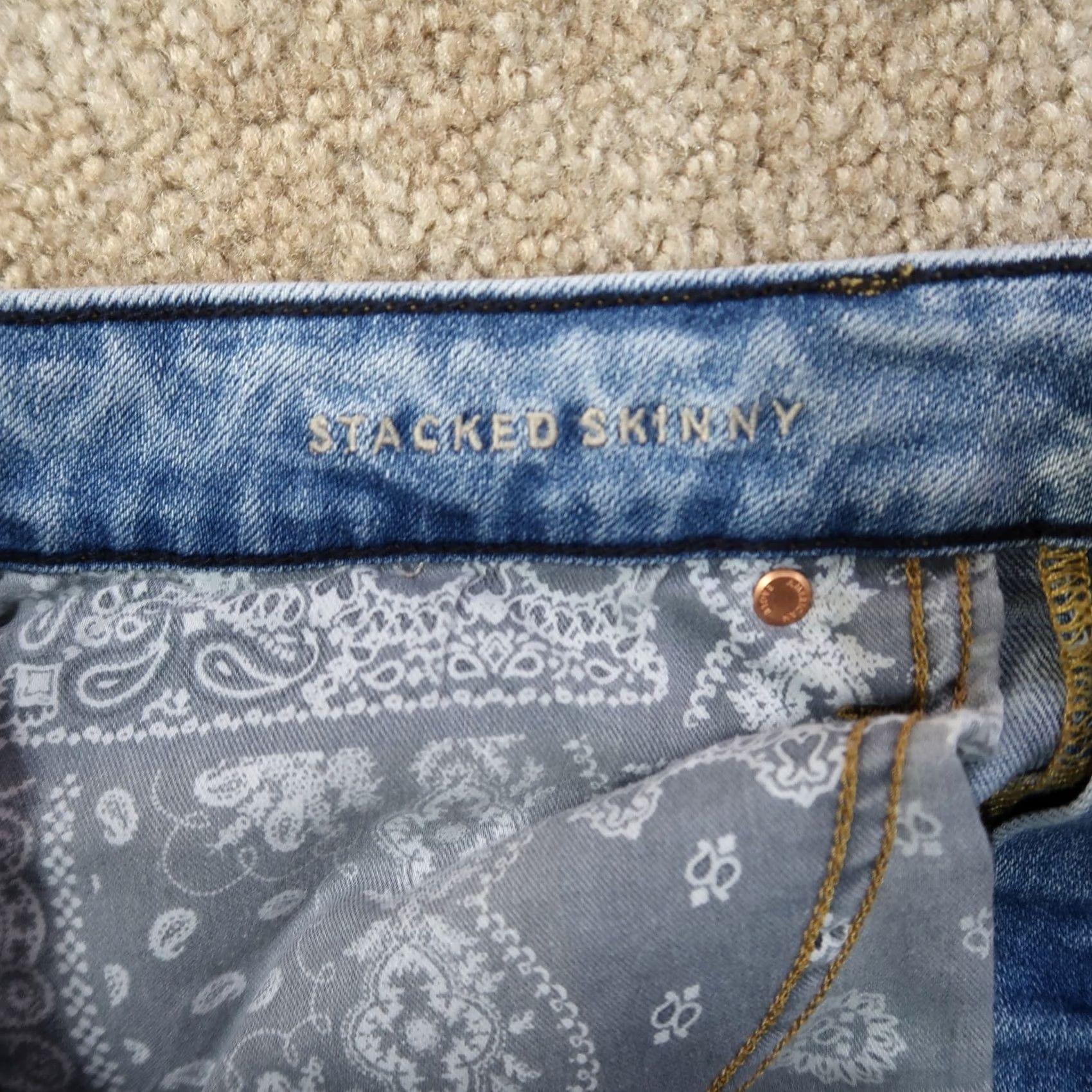 American Eagle Outfitters American Eagle Outfitters Jeans Men’s 34x32 Airflex Denim Stretch Skinny 5-Pocket Blue Slim Regular Size 34 Size US 34 / EU 50 - 5 Thumbnail