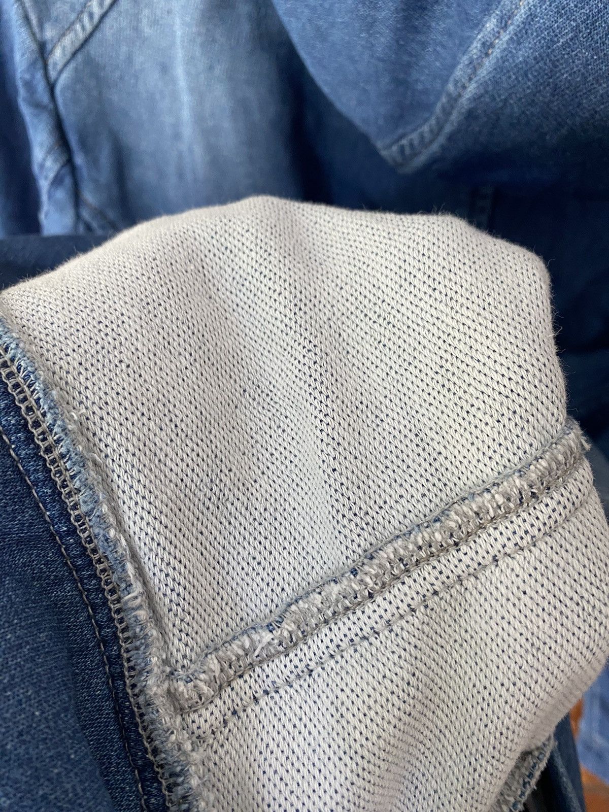 Issey Miyake 🔥Tete Homme Bono Denim Hoodie Size US M / EU 48-50 / 2 - 10 Thumbnail