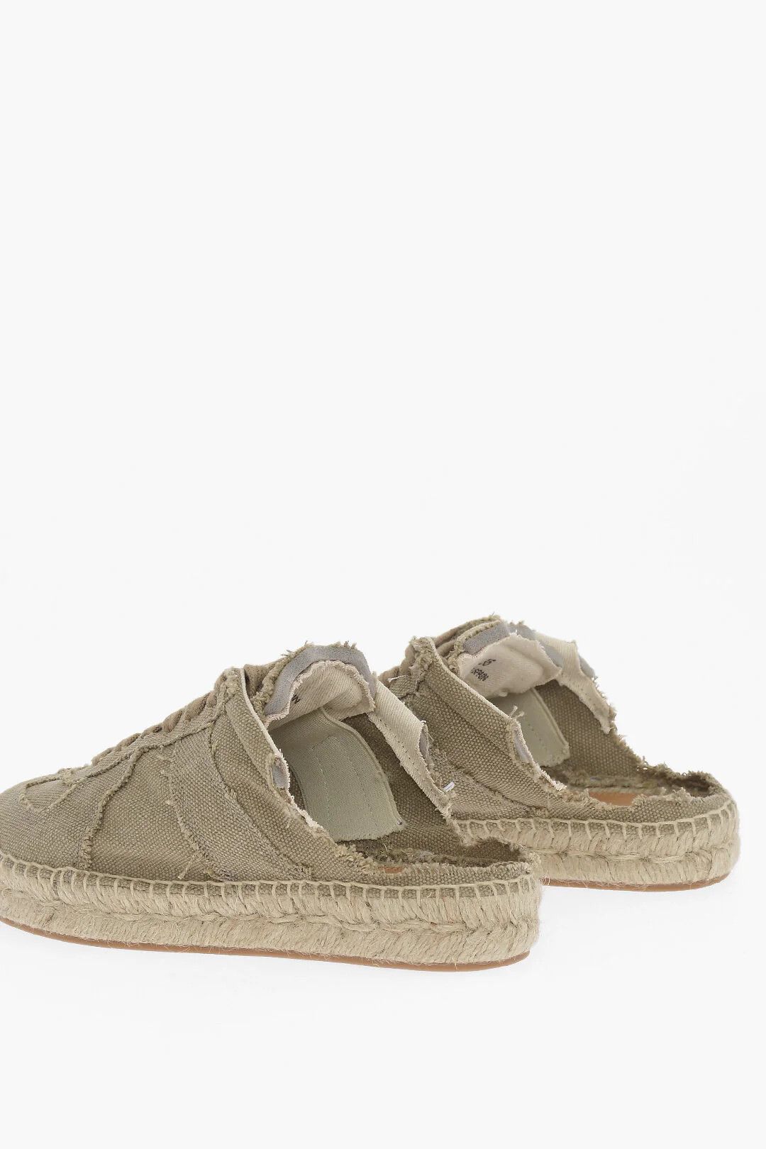 Maison Margiela og1mm0426 Cotton Low-Top Sneakers in Green Size US 7 / IT 37 - 2 Thumbnail