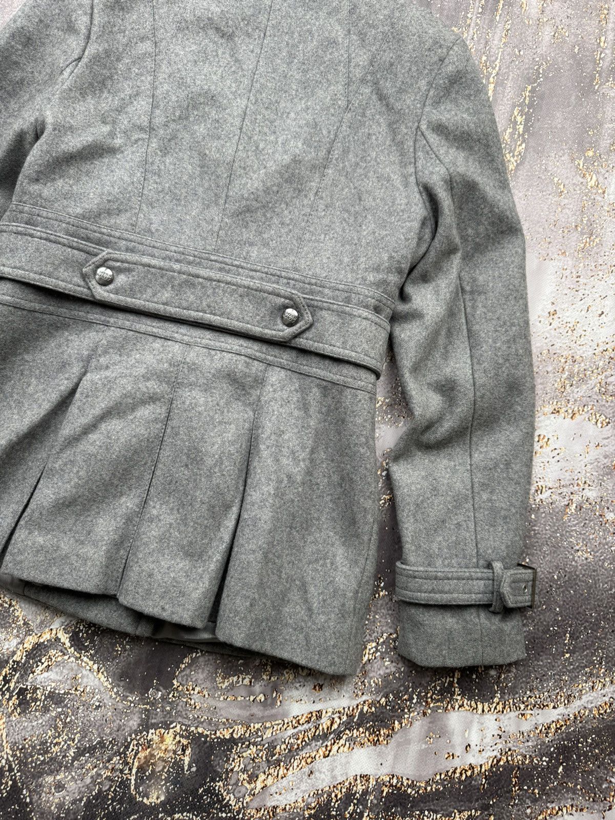 Miss Sixty Miss Sixty Vintage Wool Coat Size M / US 6-8 / IT 42-44 - 11 Thumbnail
