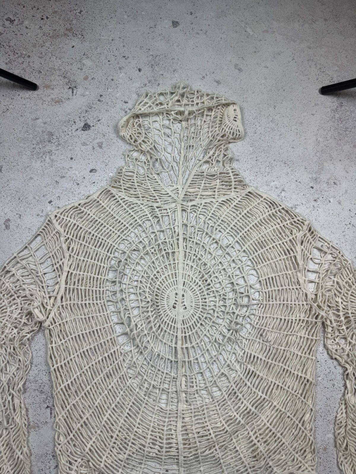 Japanese Brand Japanese Mesh Spider Undercover Style Knit Sweater Archive Size US L / EU 52-54 / 3 - 4 Thumbnail
