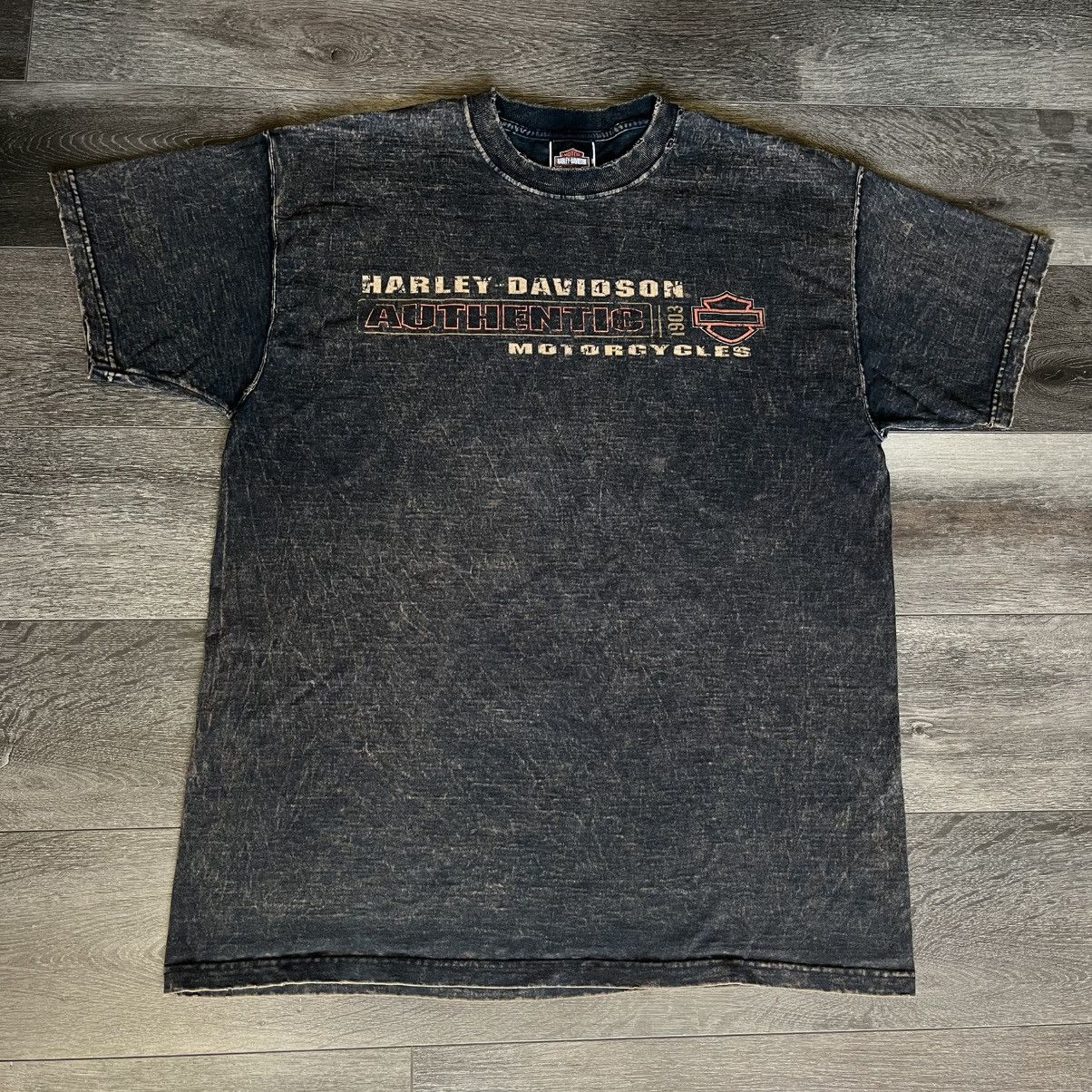 Harley Davidson × Vintage Vintage 2000s Harley Davidson Symbol of Freedom Graphic Tee Size US XL / EU 56 / 4 - 2 Thumbnail
