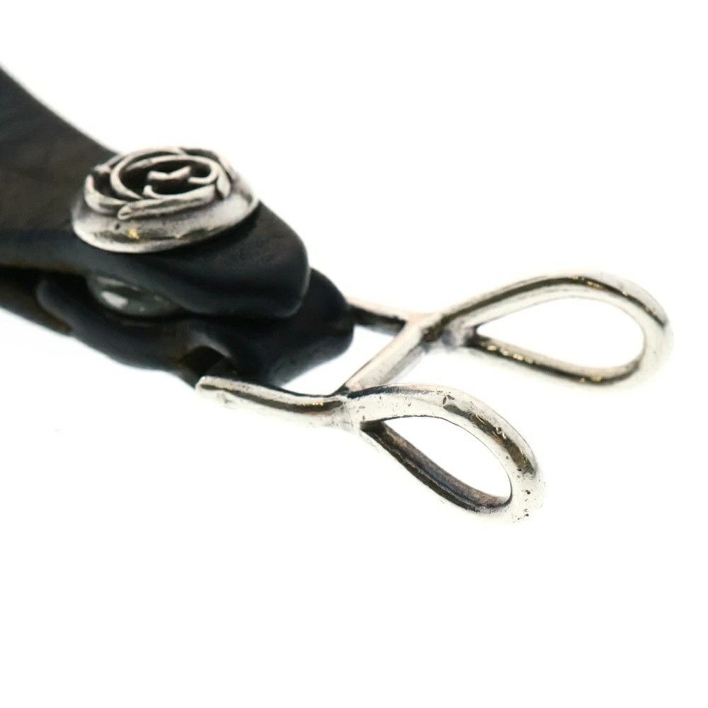 Chrome Hearts CHROME HEARTS BELT LOOP FLORAL ROSE leather silver Size ONE SIZE - 3 Thumbnail