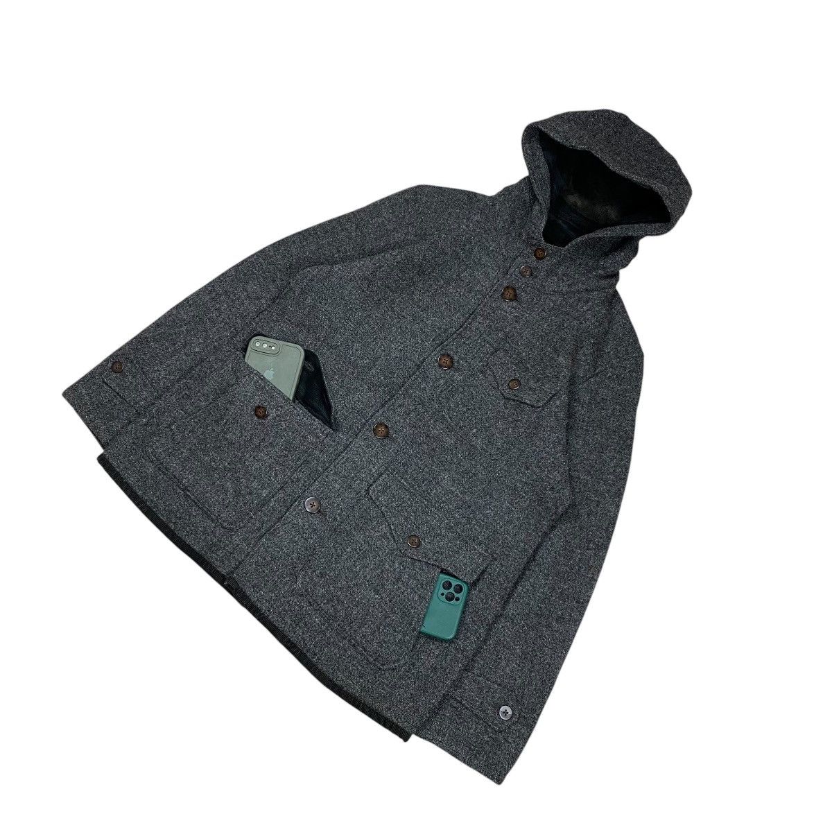 Harris Tweed × Japanese Brand × United Arrows United Arrows x Harris Tweed Wool Pullover Jacket Size US L / EU 52-54 / 3 - 8 Thumbnail