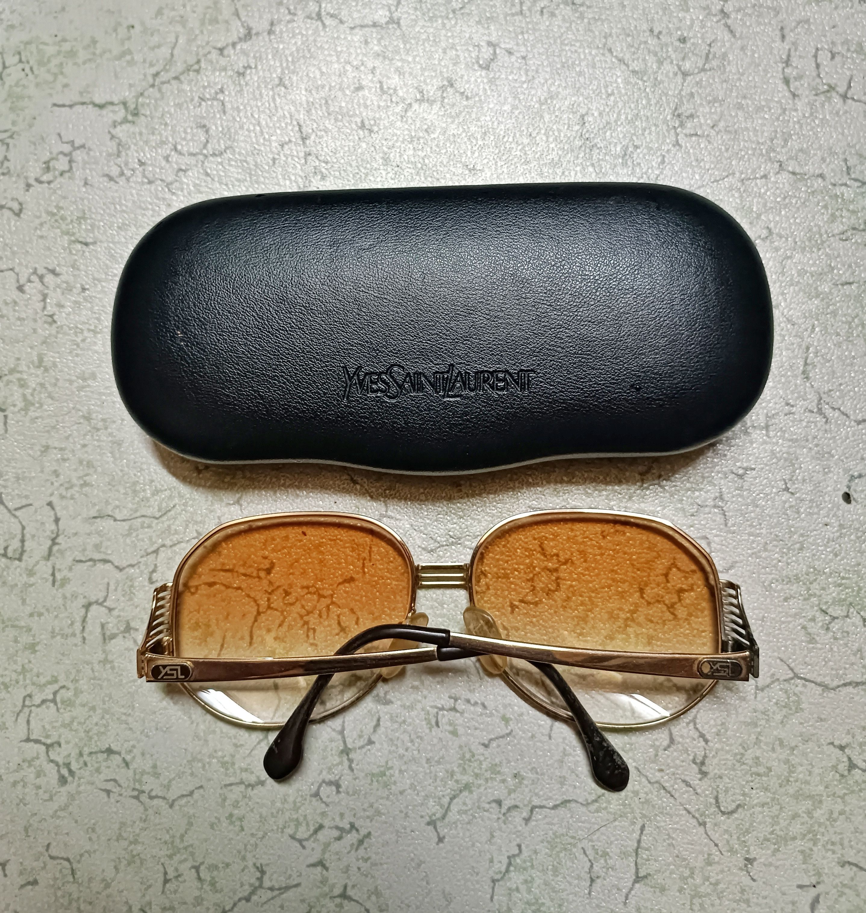 Vintage × Yves Saint Laurent YSL YVES SAINT LAURENT VINTAGE SUNGLASSES EYEWEAR Size ONE SIZE - 2 Thumbnail