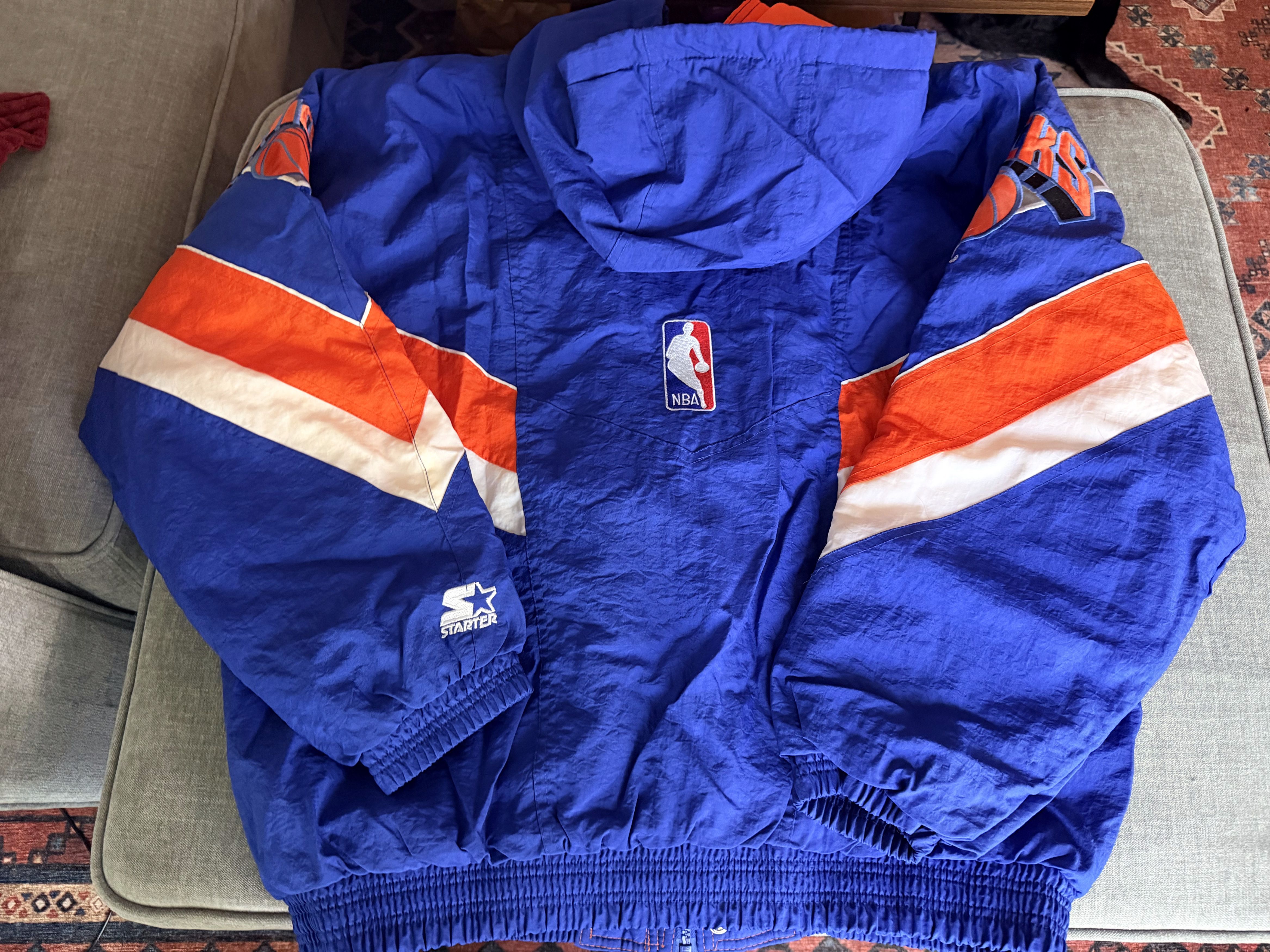 Starter New York Knicks Starter Jacket XL Size US XL / EU 56 / 4 - 2 Thumbnail