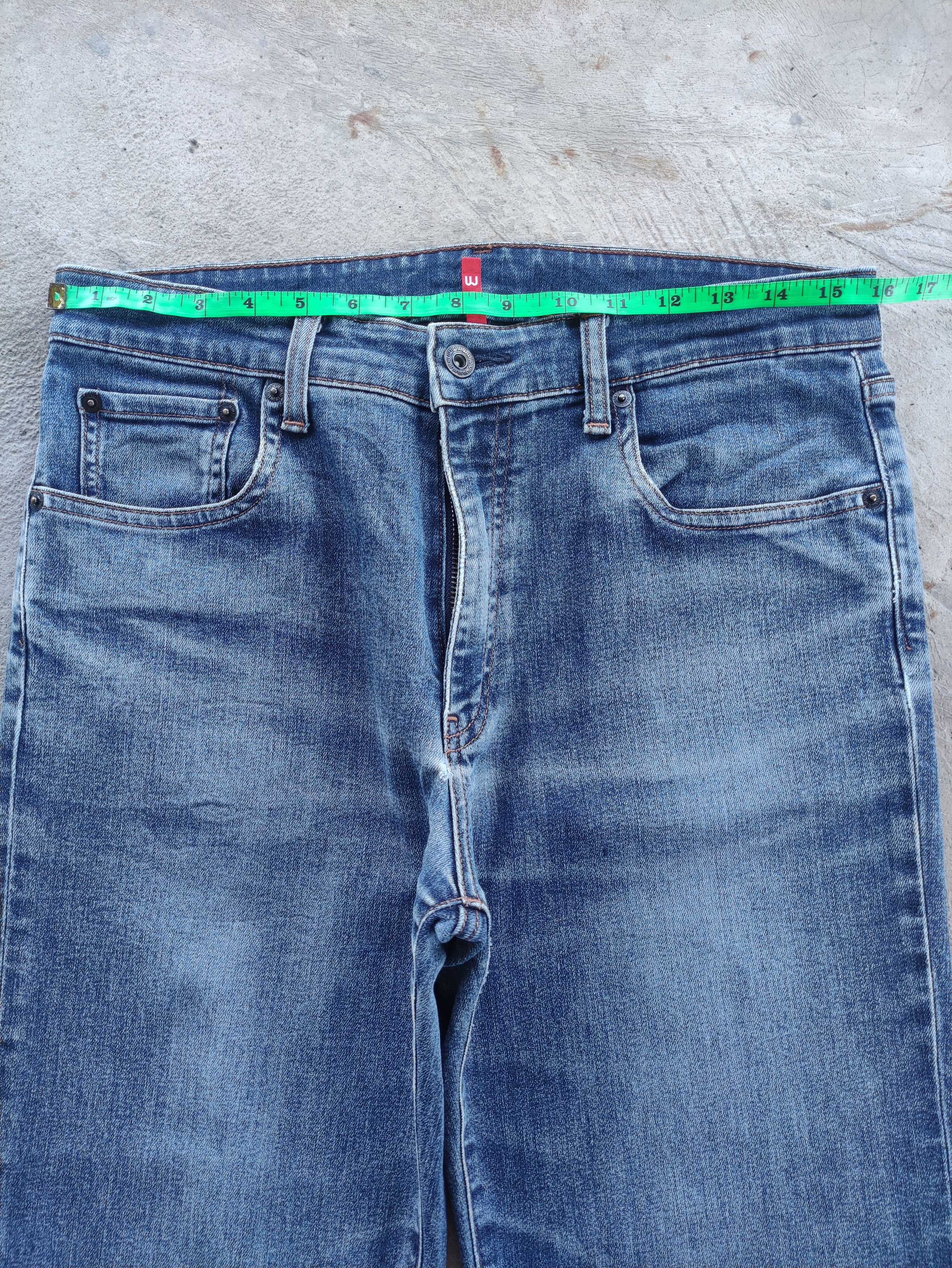 Japanese Brand Vintage Japanese Jean Distressed Faded Denim Pants Size US 32 / EU 48 - 6 Thumbnail