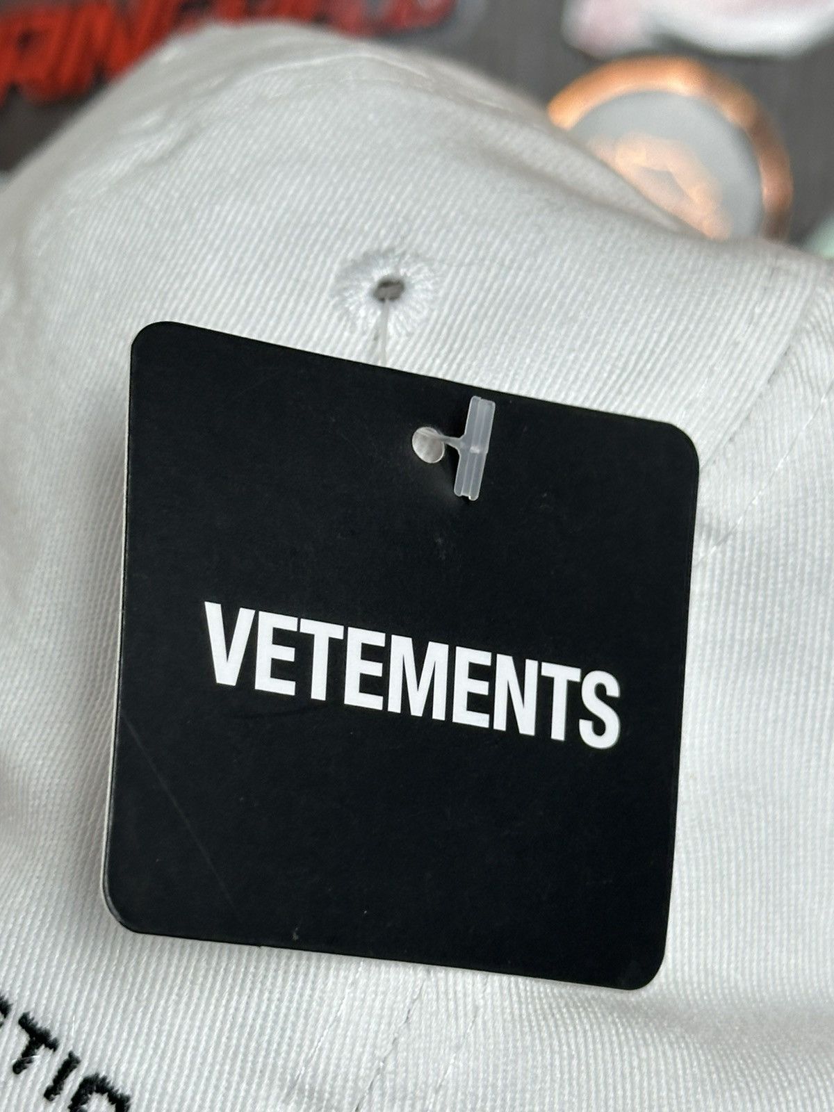 Vetements Vetements Genetically Modified White Cap Size ONE SIZE - 13 Thumbnail