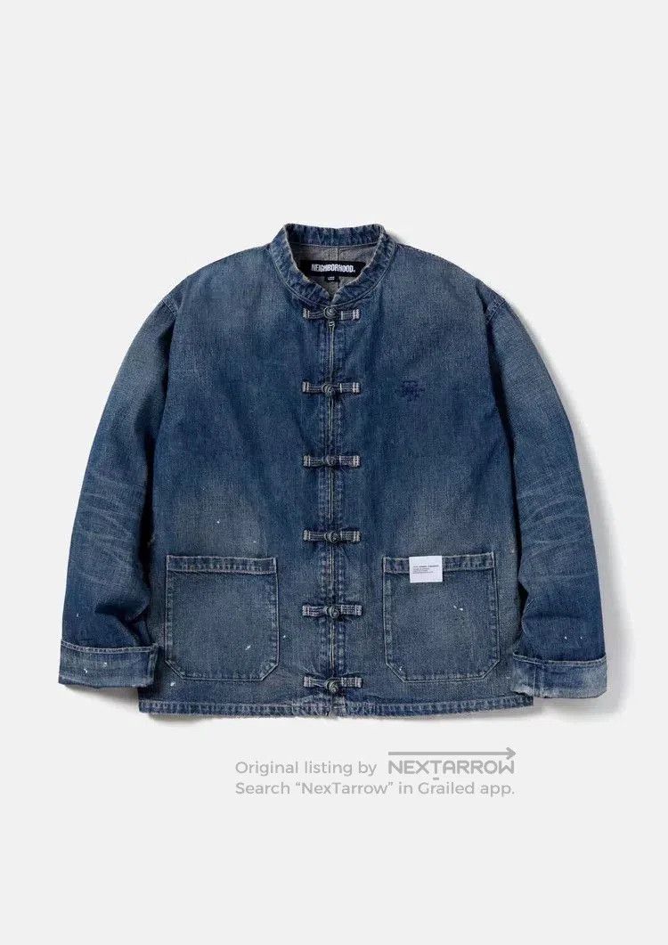 Neighborhood neighborhood washed denim jacket with pockets. Size US M / EU 48-50 / 2 - 2 Thumbnail