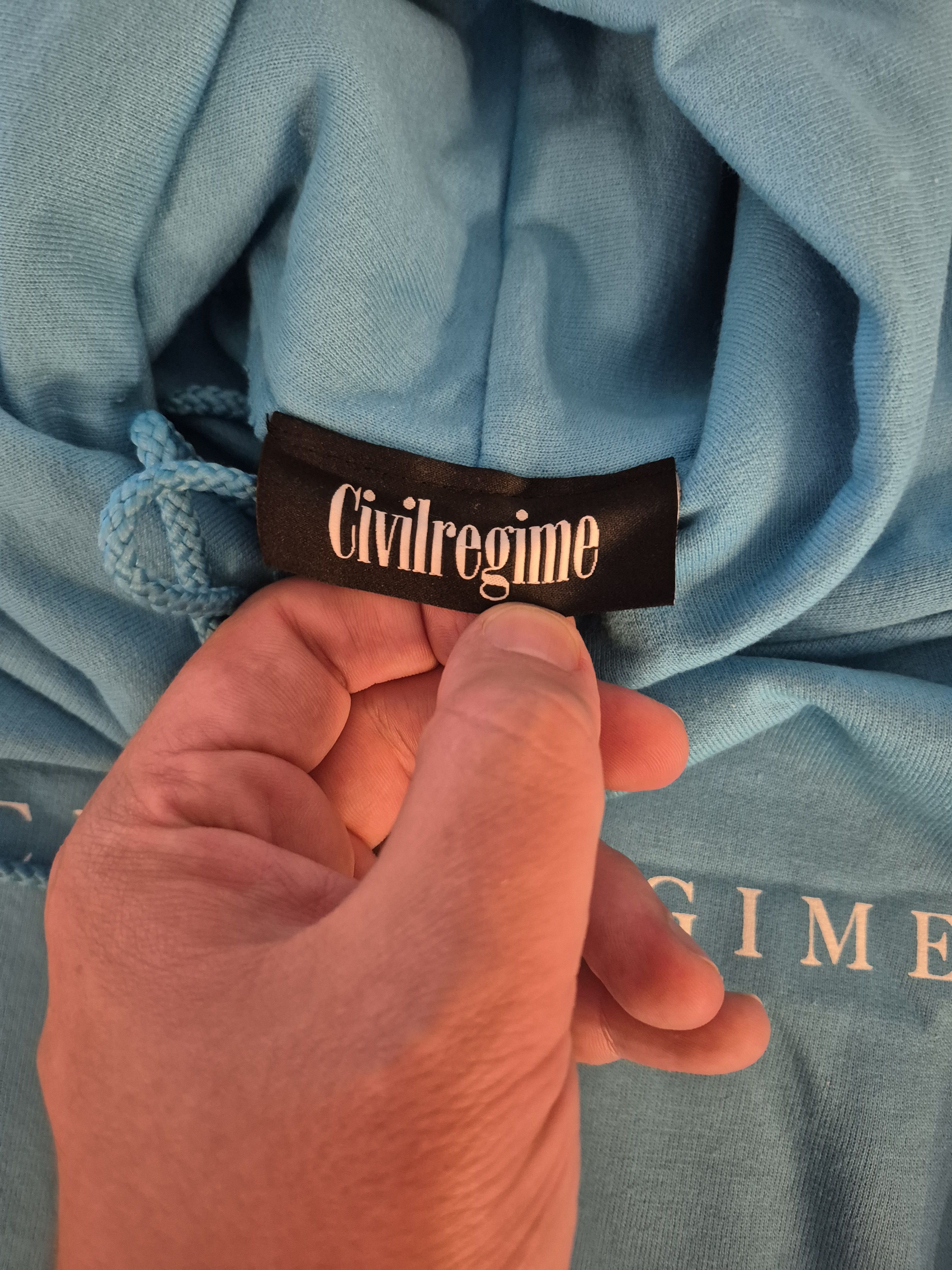 Civil Regime Civil Regime X Champion Collab Blue Rose Hoodie Sz Med NWT Size US M / EU 48-50 / 2 - 4 Thumbnail