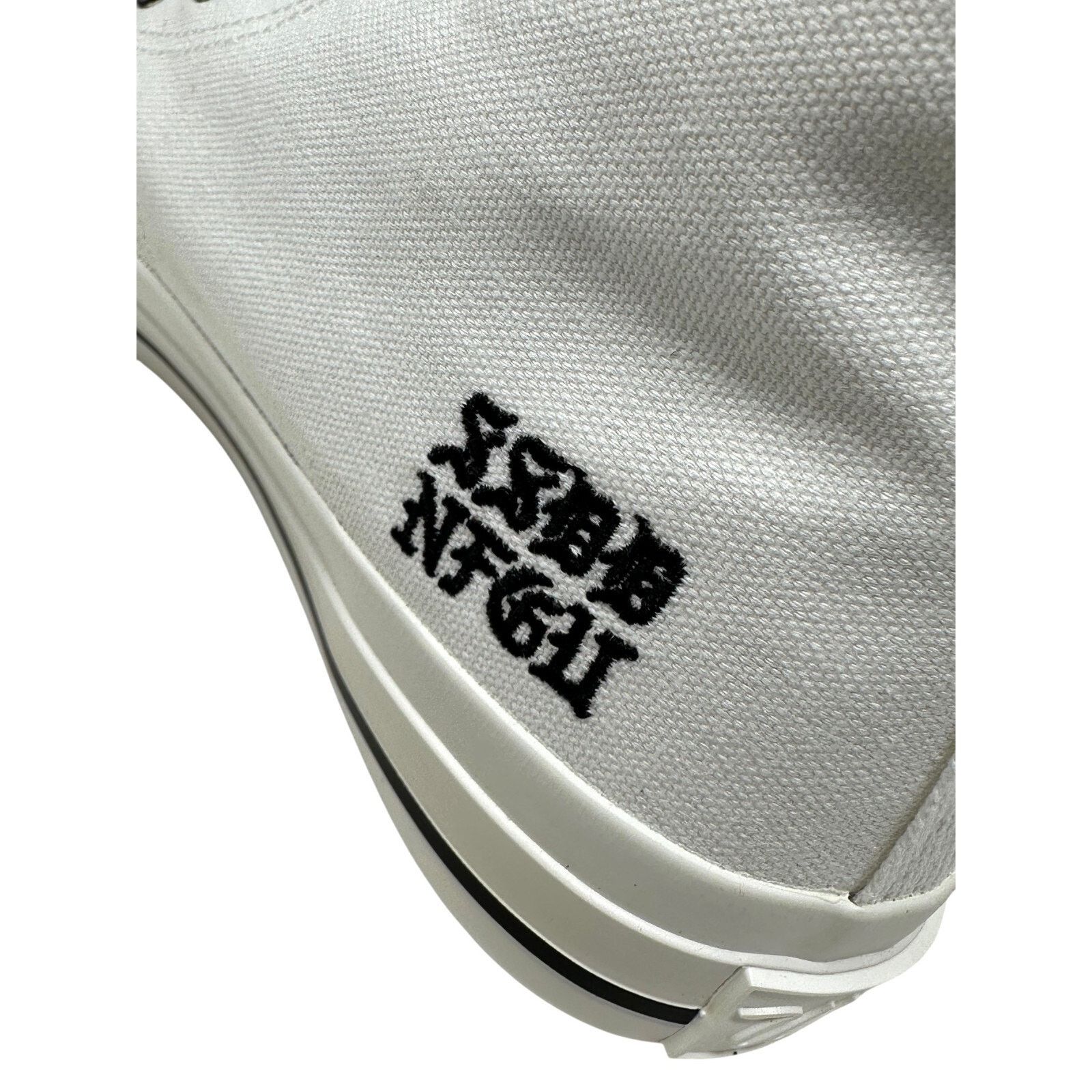 Darc Sport Darc Sport High Top Shoes Embroidered Wolves in White/Black Size US 7 / EU 40 - 9 Thumbnail