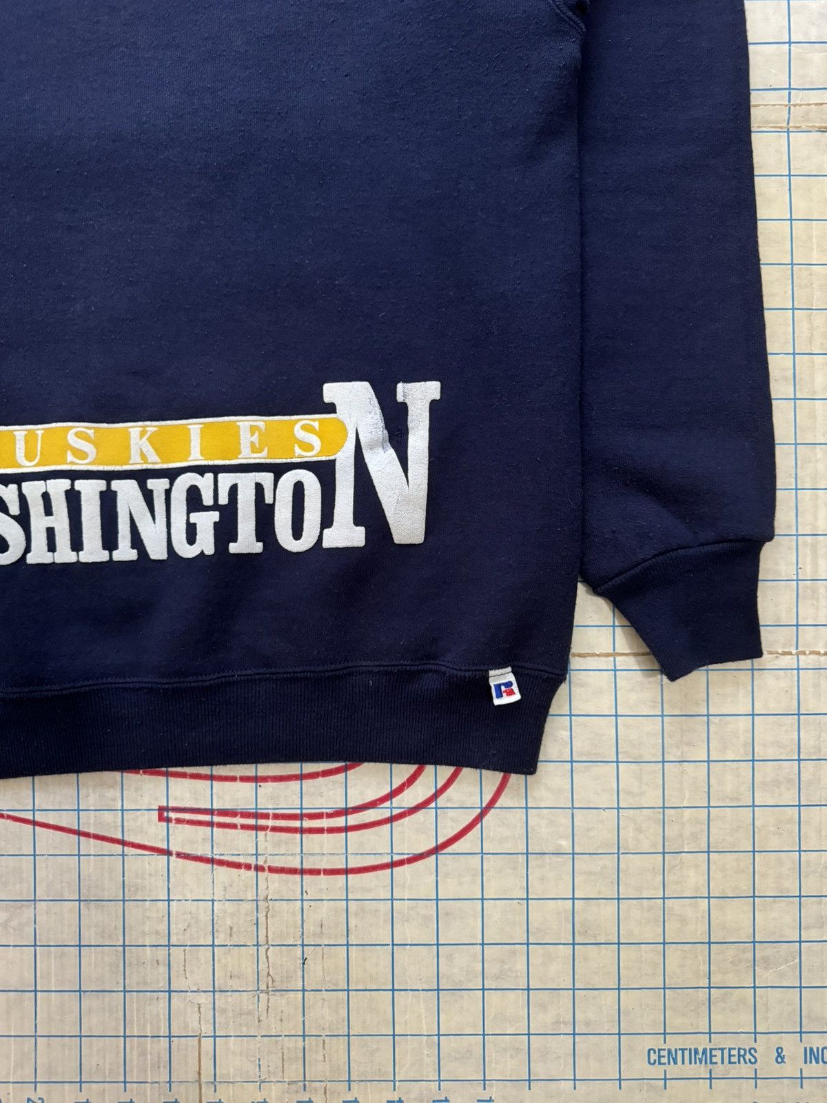 Russell Athletic × Vintage Vintage Washington Huskies Spell Out Crewneck Russell Ath Size US M / EU 48-50 / 2 - 4 Thumbnail