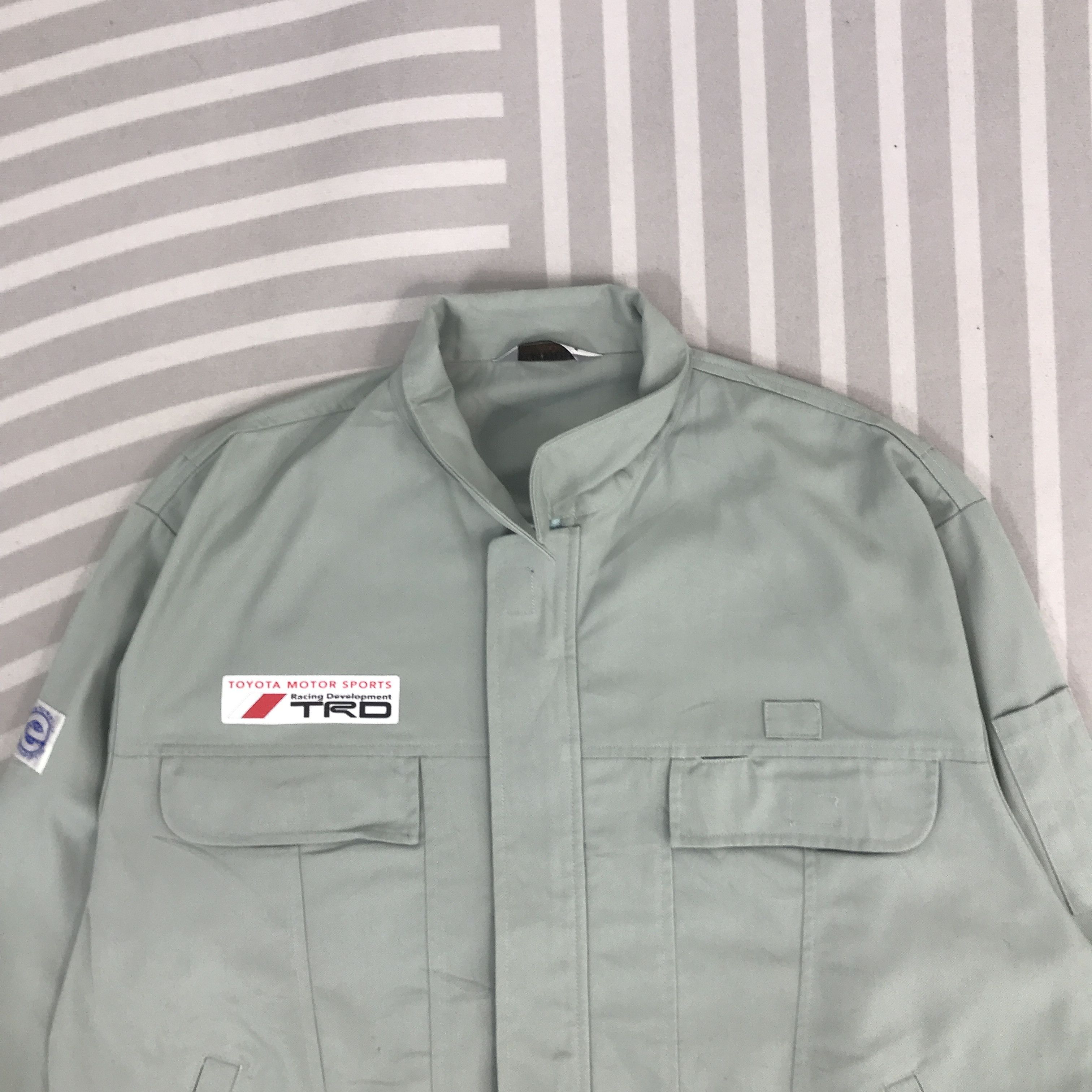 Japanese Brand × Vintage Vintage Toyota TRD Racing Japan Jacket Size US XL / EU 56 / 4 - 3 Thumbnail